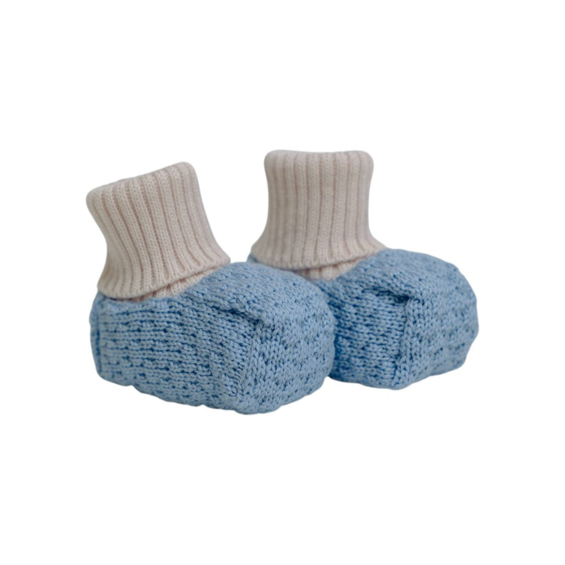 Babbucce Neonato Lana Vergine 100% Cielo Mongolfiera IN57S/C
