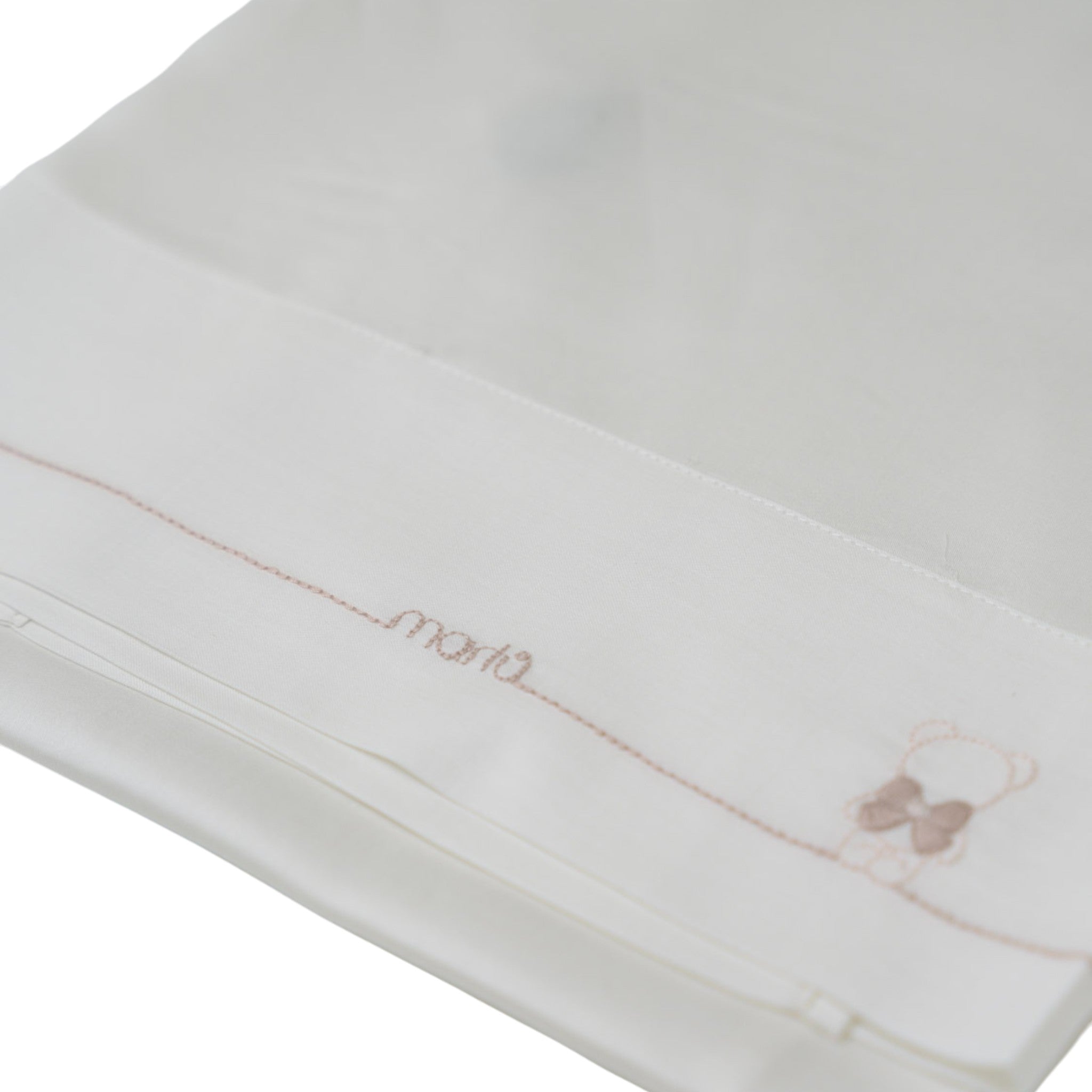 Set Lenzuolino Culla 3 Pezzi Neonata Cotone 100% Rosa IN59LE/R