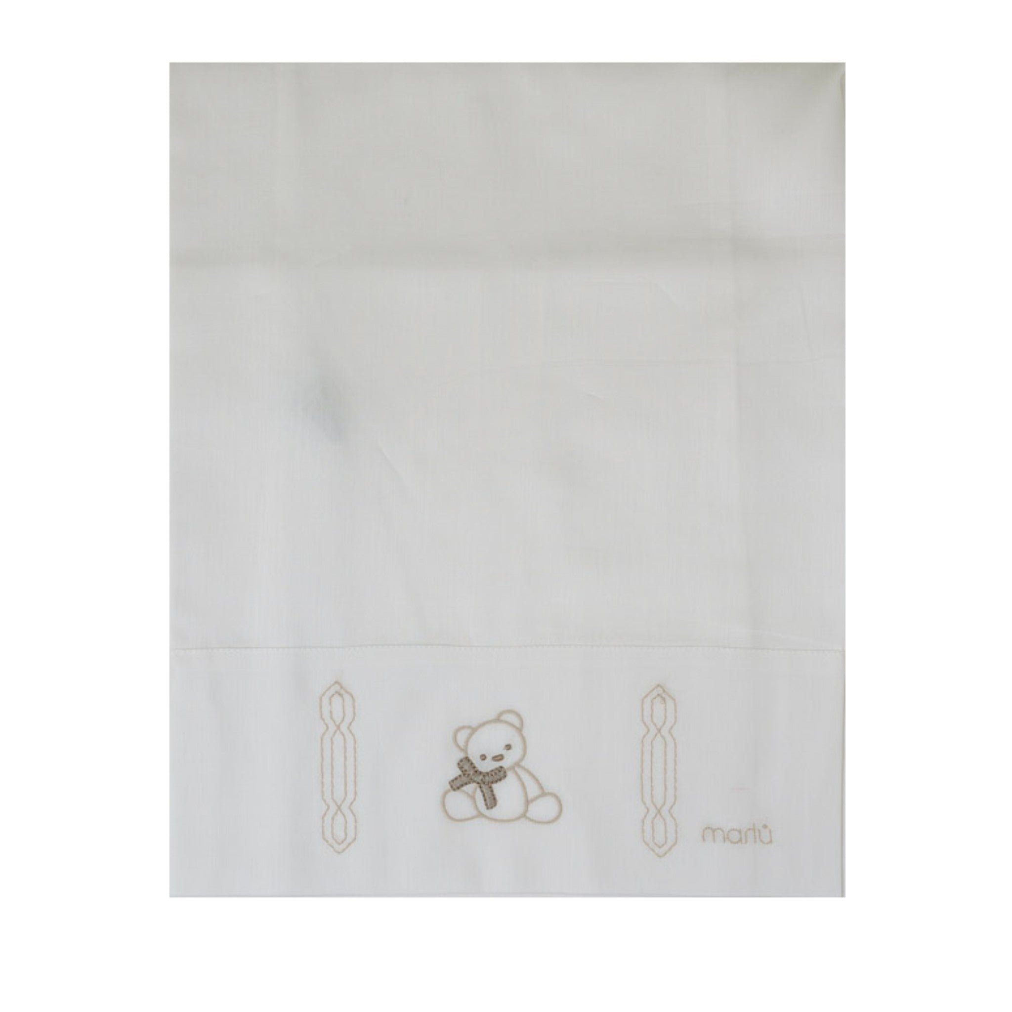 Lenzuolino Neonato Cotone 100% Set 3 Pezzi Vaniglia IN54LE