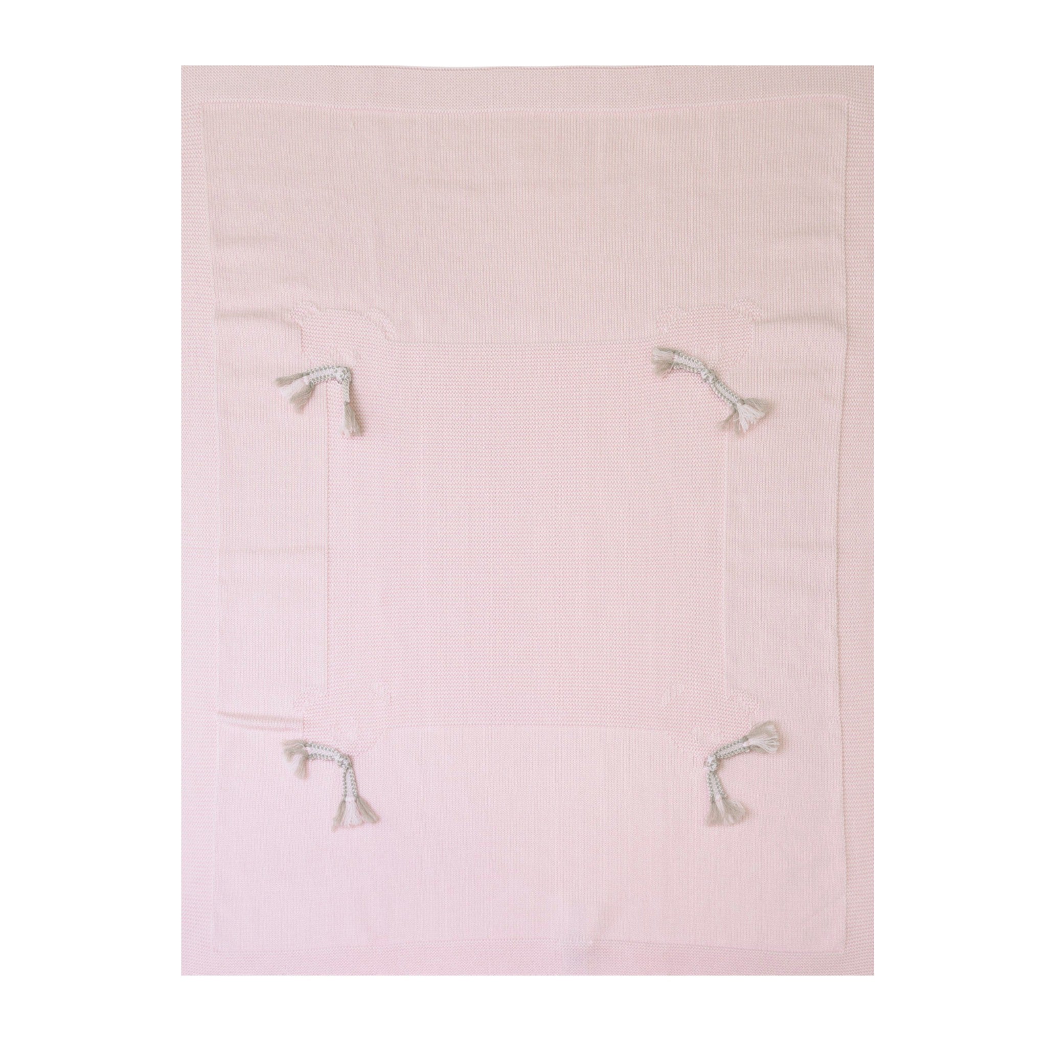 Coperta Orsetta Neonata ROSA IN5380/R