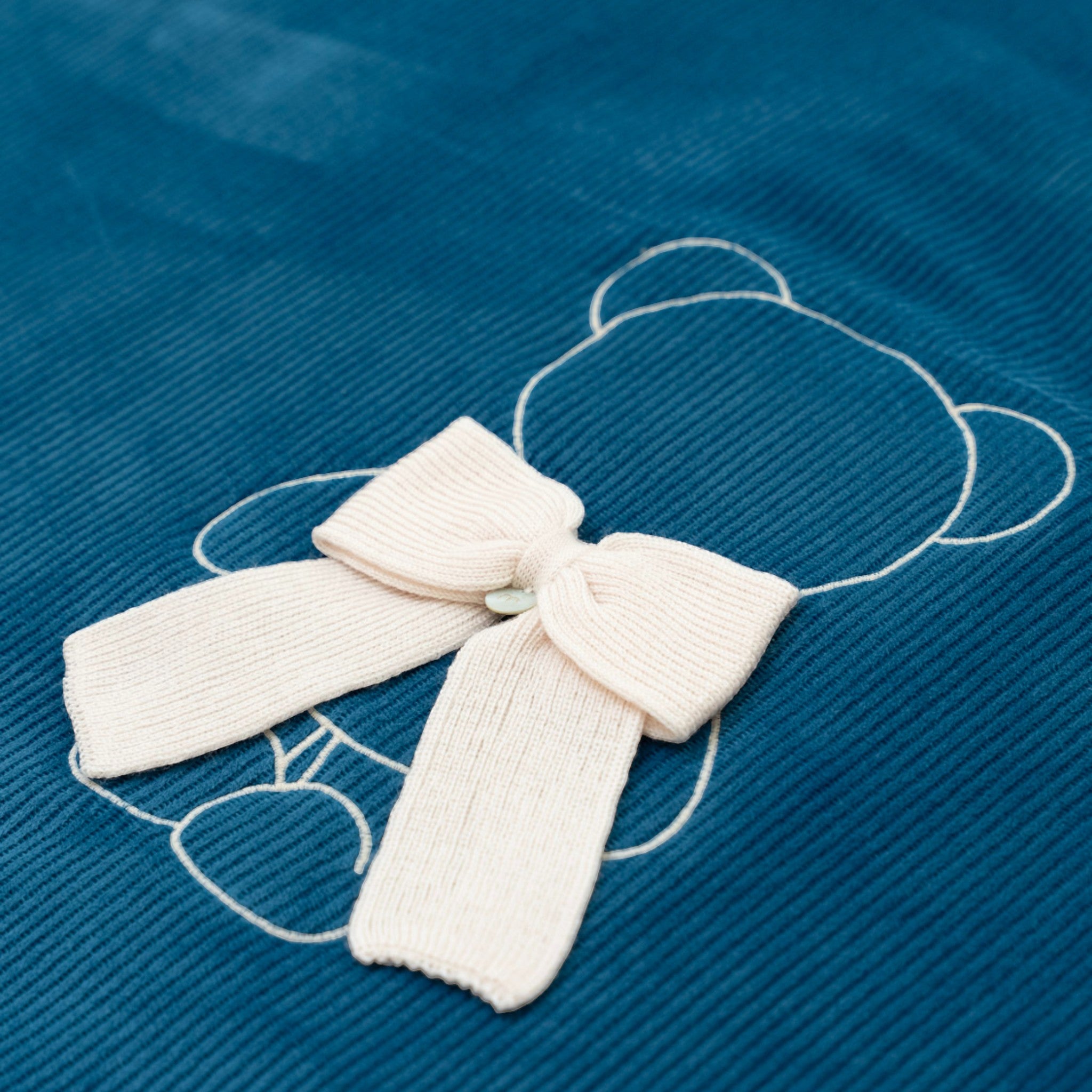 Coperta Imbottita Neonato Cotone 100% Zaffiro IN5981/Z