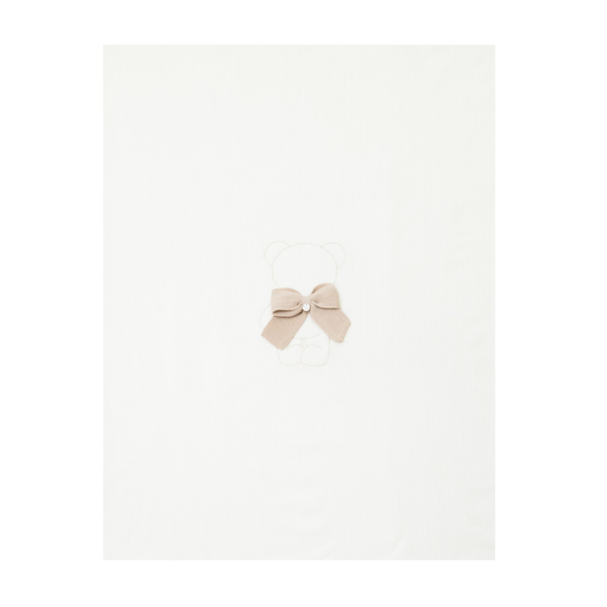 Coperta Imbottita Neonato Cotone 100% Vaniglia IN5981