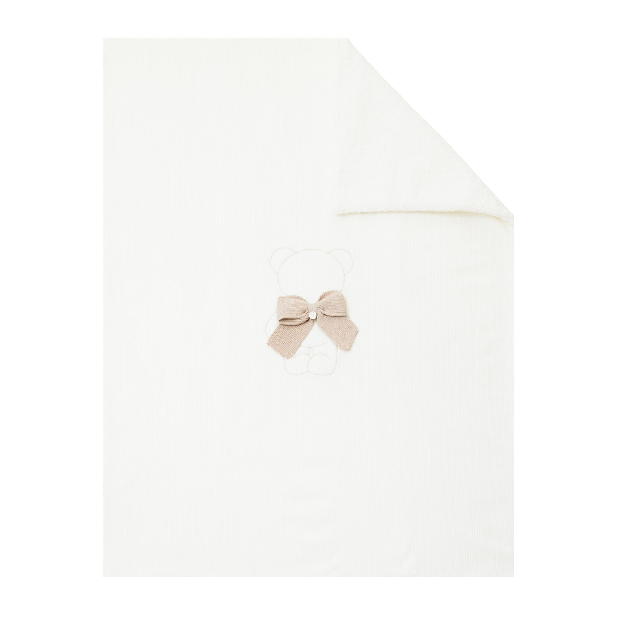 Coperta Imbottita Neonato Cotone 100% Vaniglia IN5981