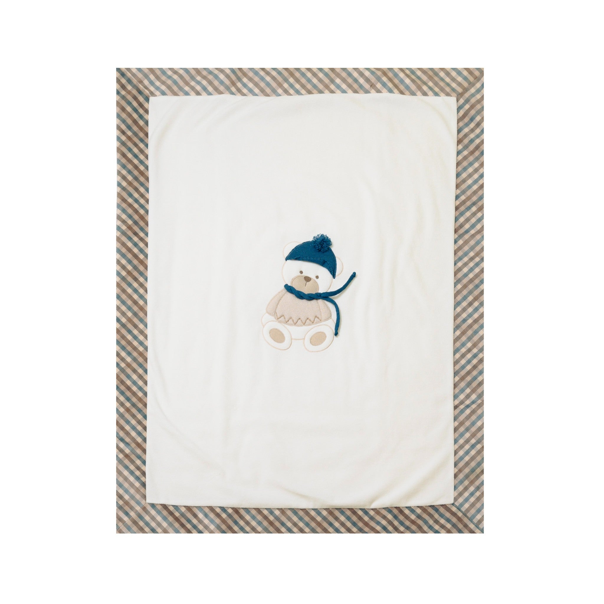 Copertina Neonato Ciniglia 100% Vaniglia Natural Bio Zaffiro IN6181/Z