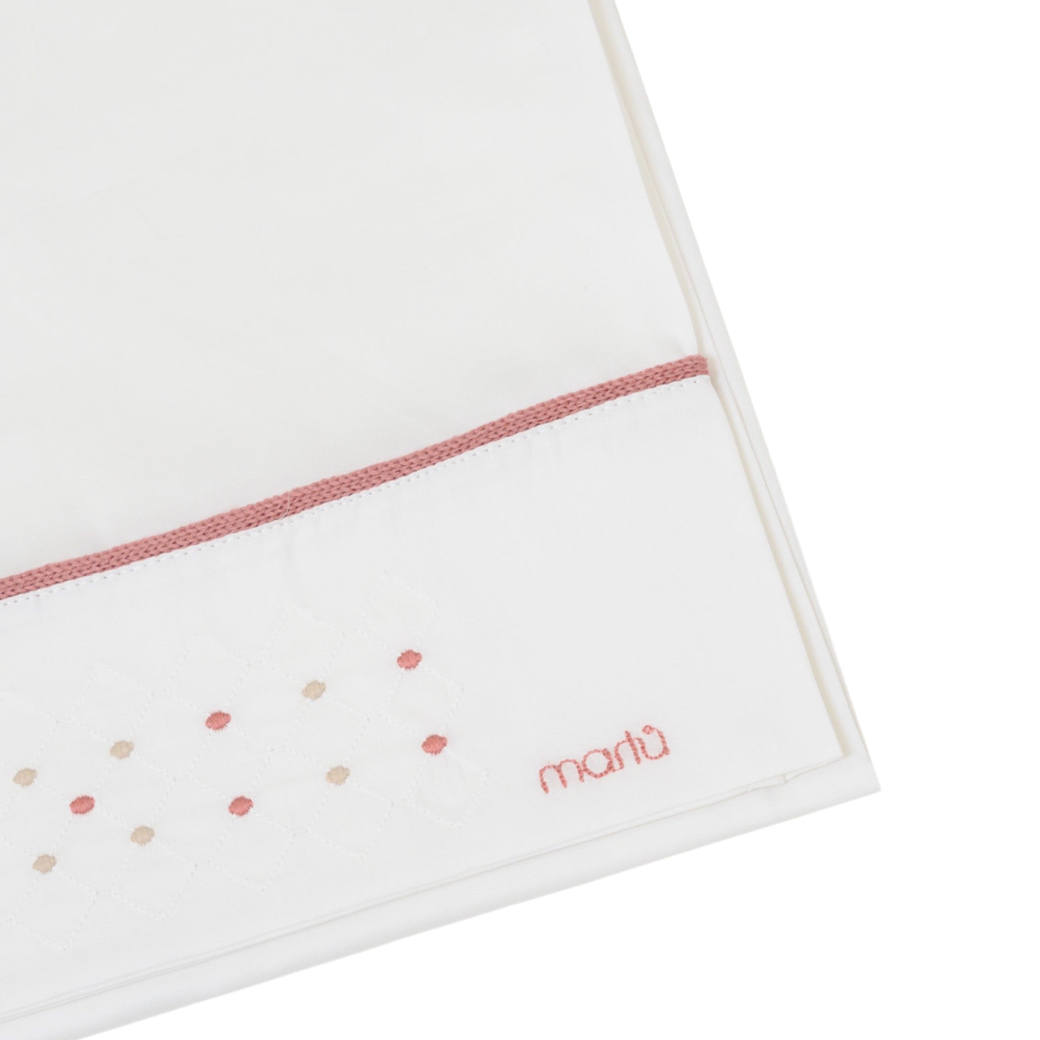 Lenzuolino Neonata Cotone 100% Set 3 Pezzi Vaniglia IN71LE/R