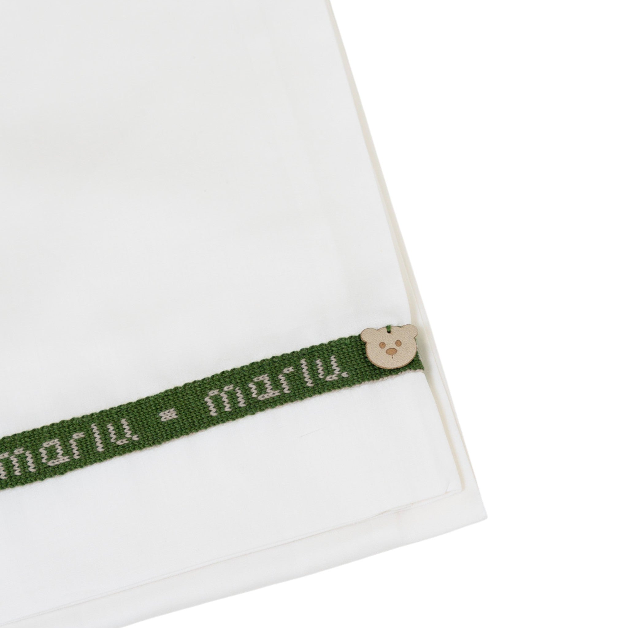 Lenzuolino Neonato Cotone 100% Set 3 Pezzi Vaniglia IN62LE