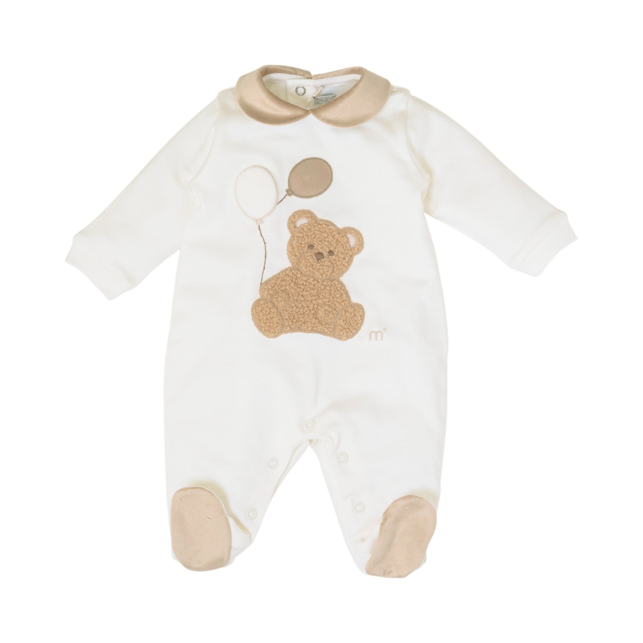 Tutina Neonato Ciniglia 100% Vaniglia Orsetto Palloncini IN7014BIS