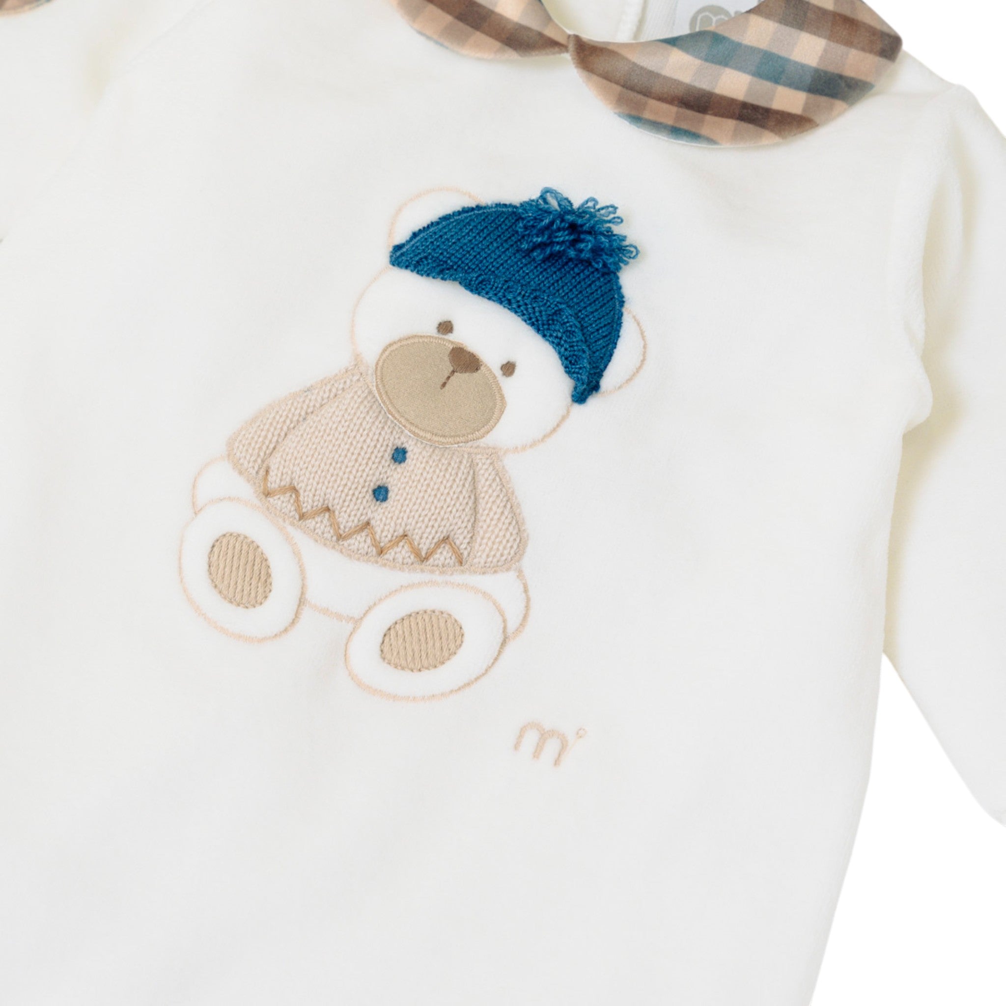 Tutina Neonato Ciniglia 100% Vaniglia IN6114/Z