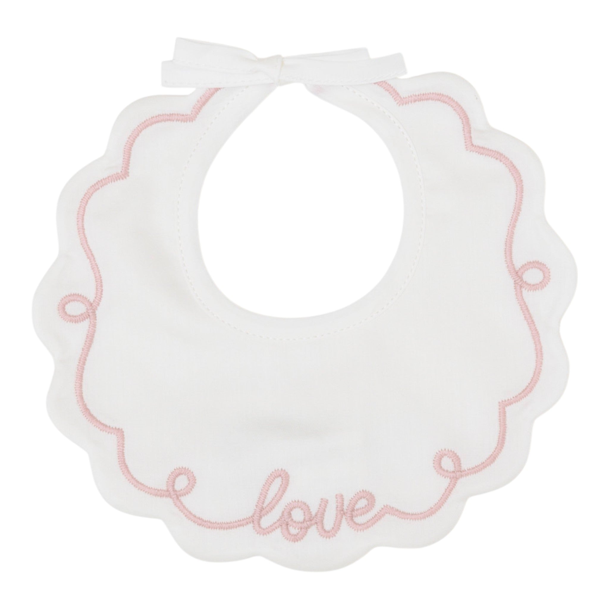 100% Cotton Baby Bib, Vanilla Marsala IN19BAV/V