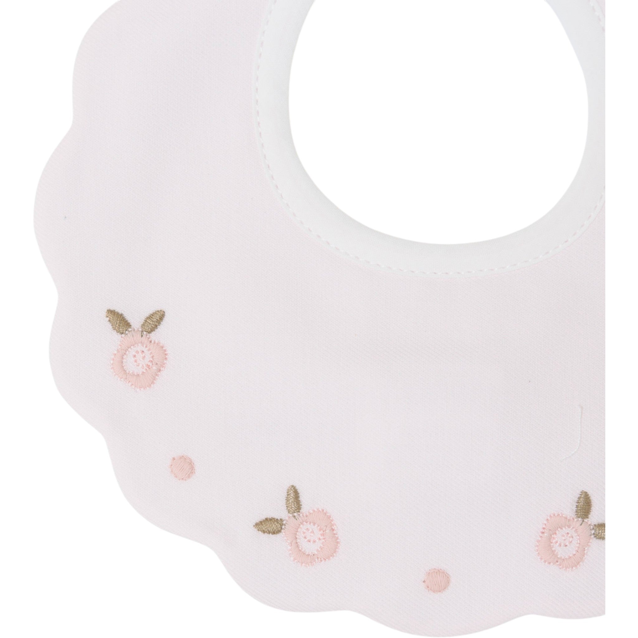 100% Cotton Baby Bib, Marsala Pink IN24BAV/R