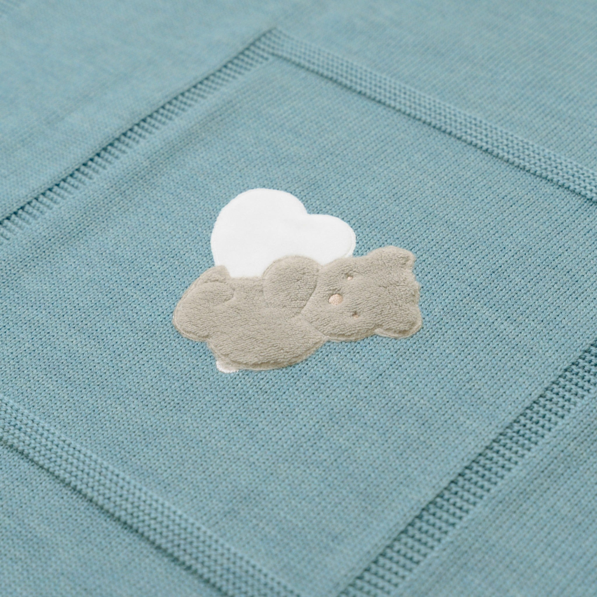 Coperta Teddy Love Neonato VERDE TEDDY LOVE 133