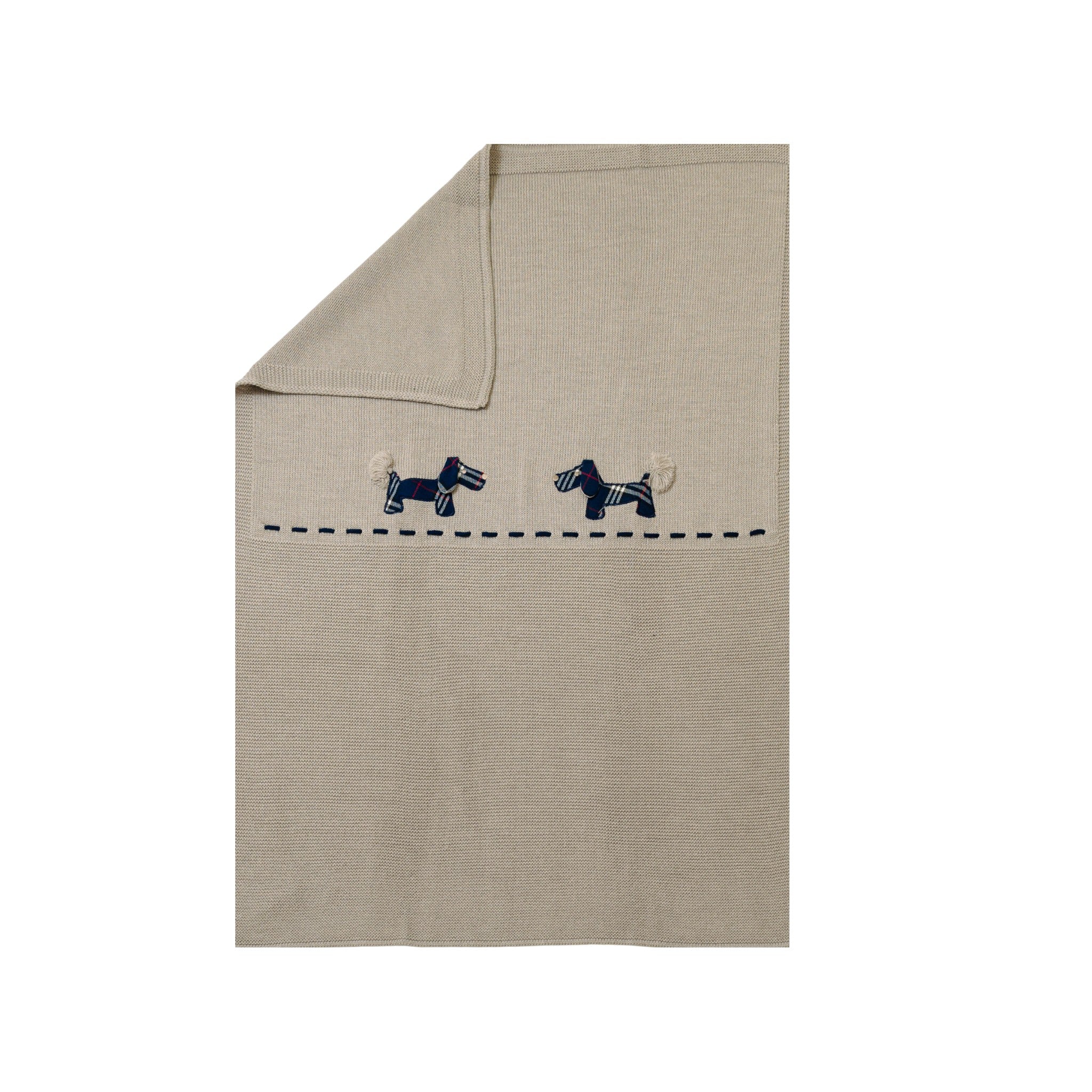 Coperta Little Dog Neonato BLU LITTLE DOG 140