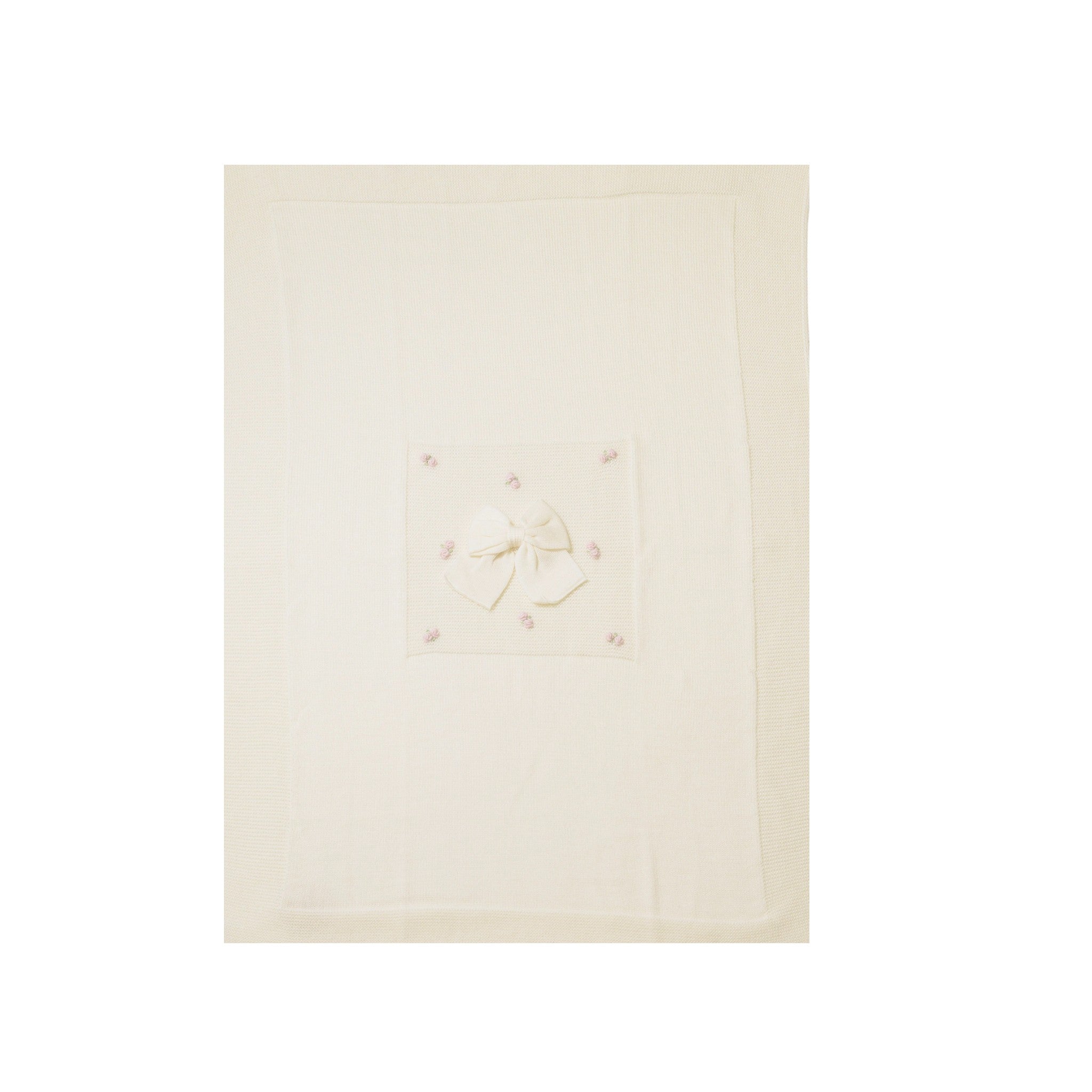 Coperta Roselline Neonata PANNA ROSELLINE/104