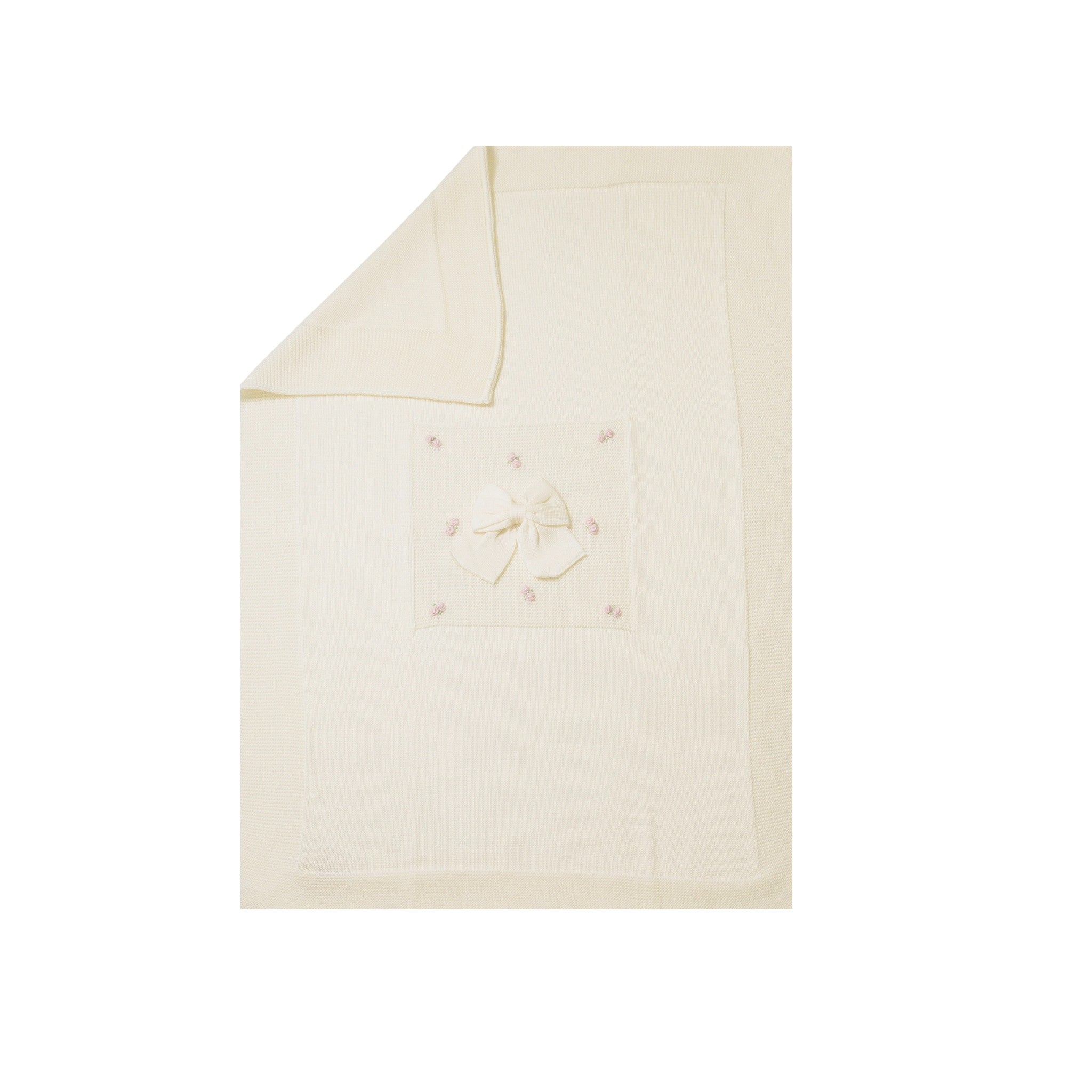 Coperta Roselline Neonata PANNA ROSELLINE/104