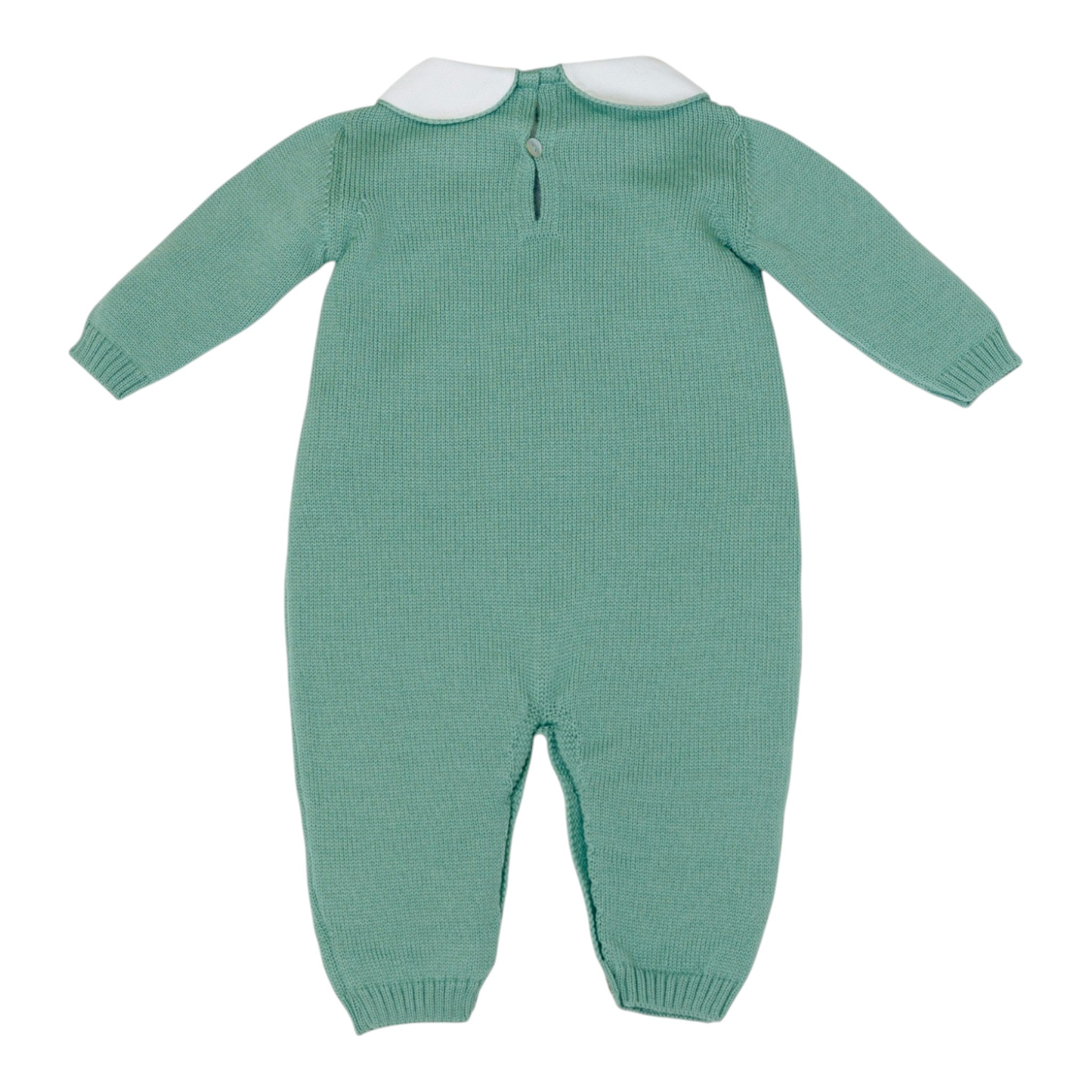 Tutina Verde Pura Lana BABY LORD TEDDY BEAR/321-V