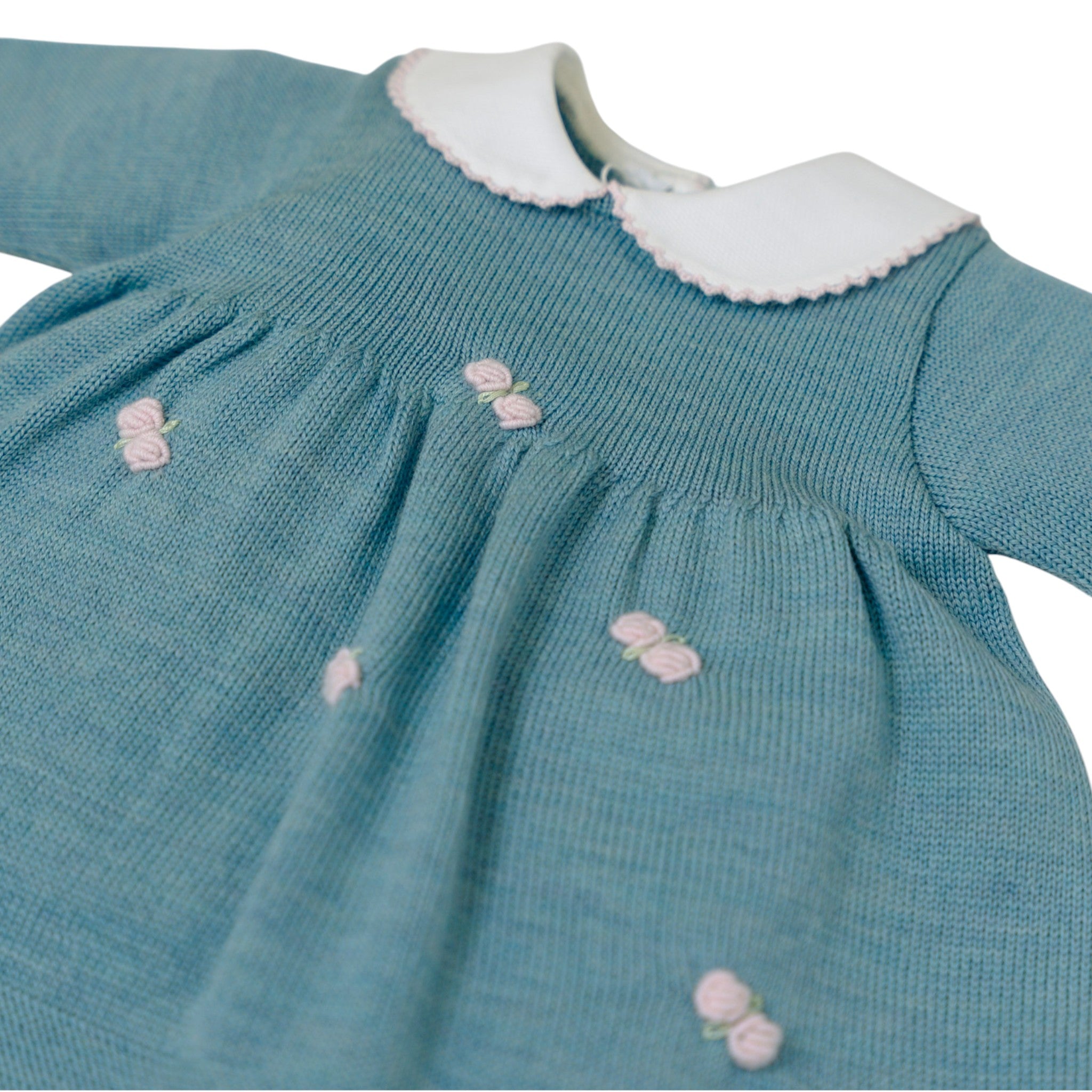 Completo nascita Roselline Neonata Verde ROSELLINE/432-V