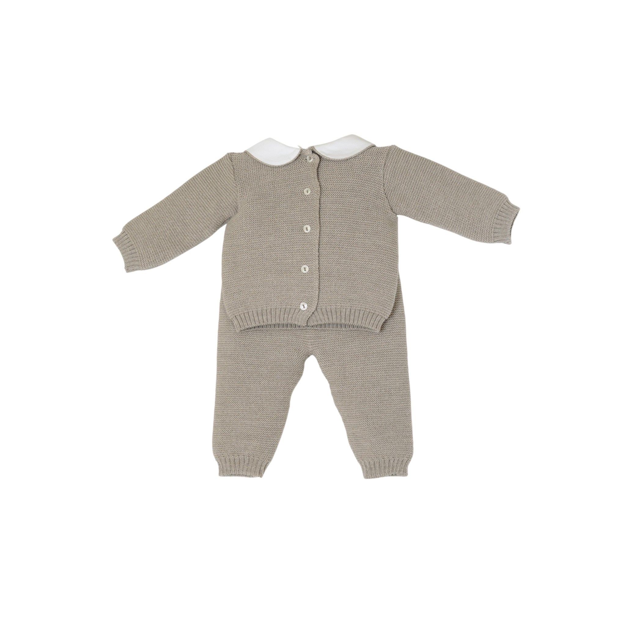 Completo nascita Braiding Neonato ECRU BRAIDING 516/E