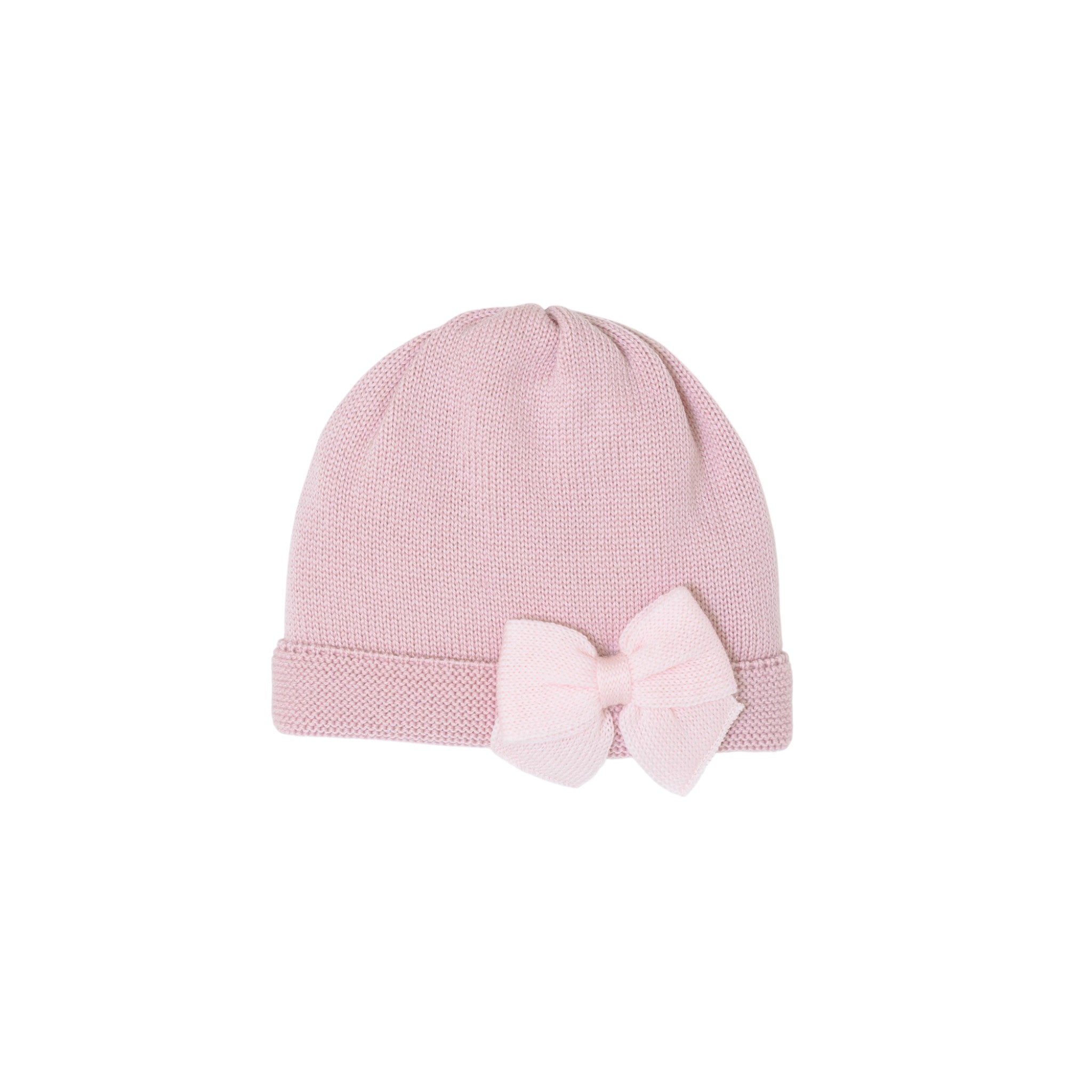 Cuffia Fiocco Romantico Pura Lana BABY LORD 601