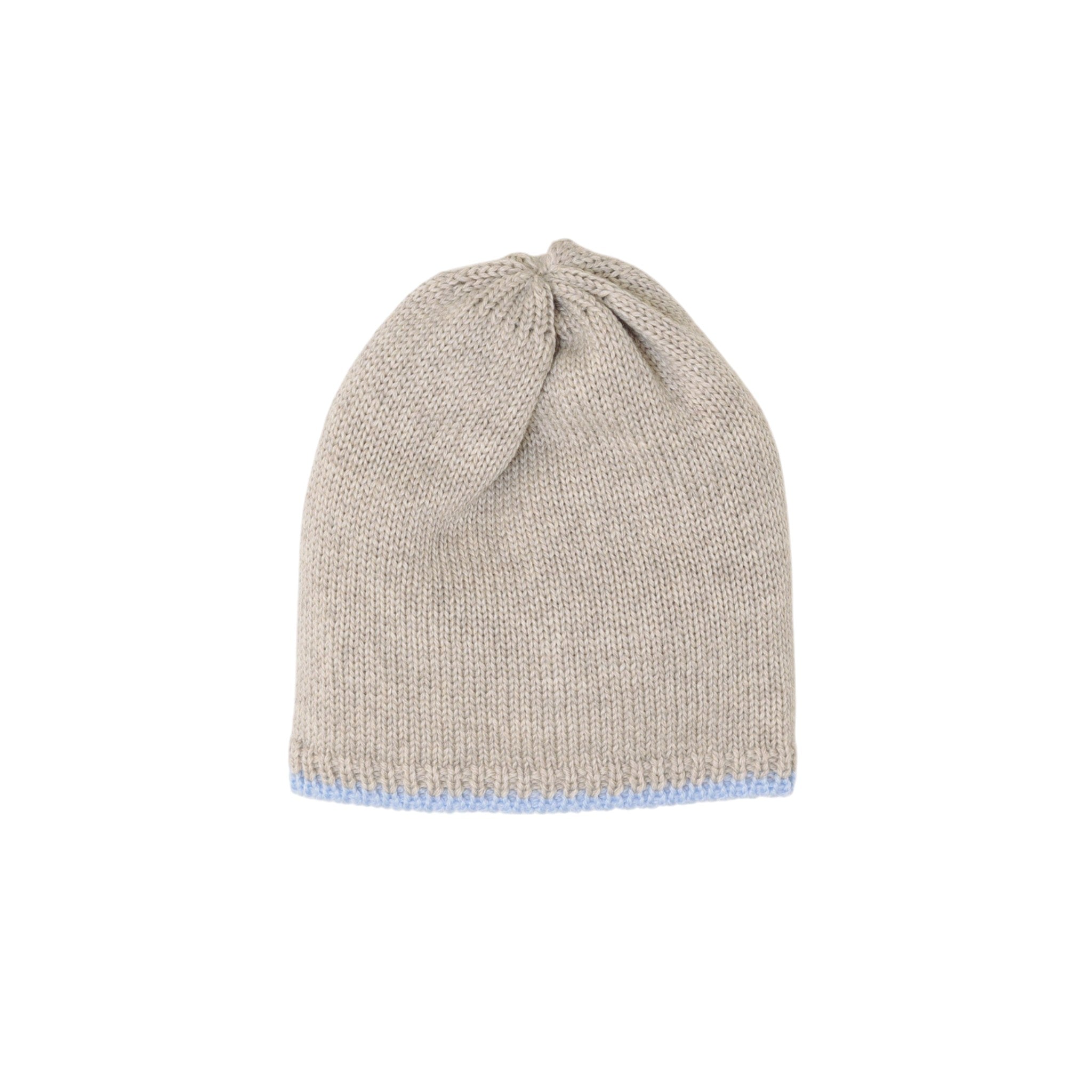 Cuffia Neonato TORTORA Profilo CIELO LE DODO' - Made in Italy CA90-3005