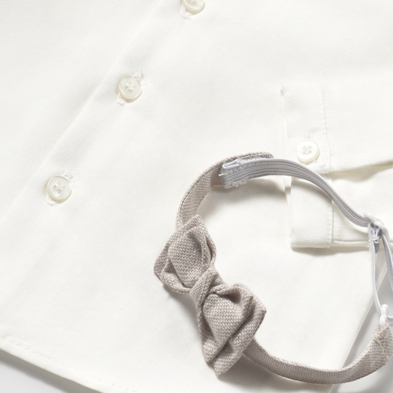 Camicia manica lunga papillon Bimbo NATURAL 1102 /N -  NANU' BABY