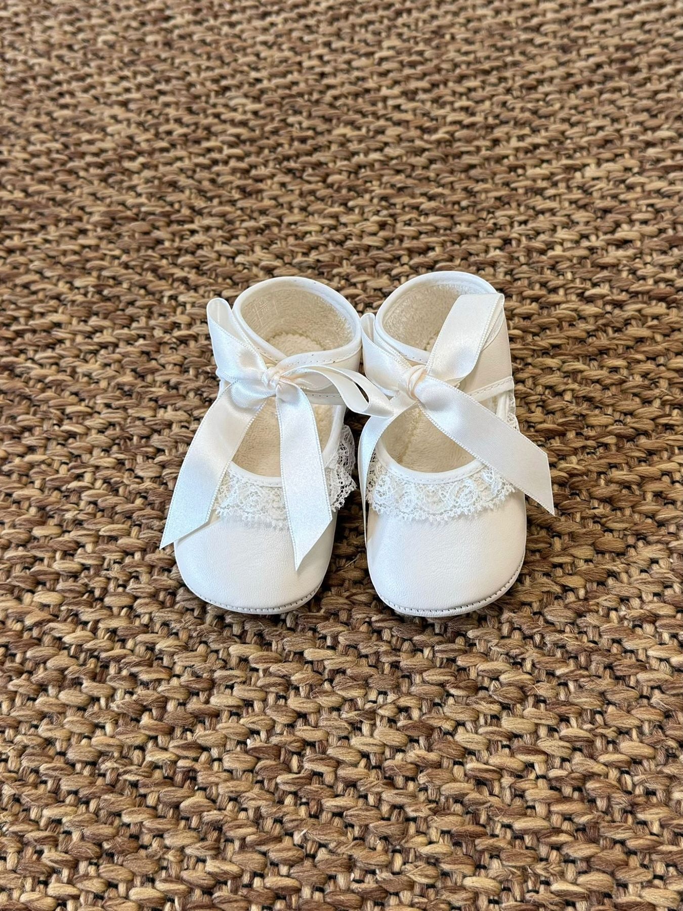 Beige Lace Ballerina for Girls 7025