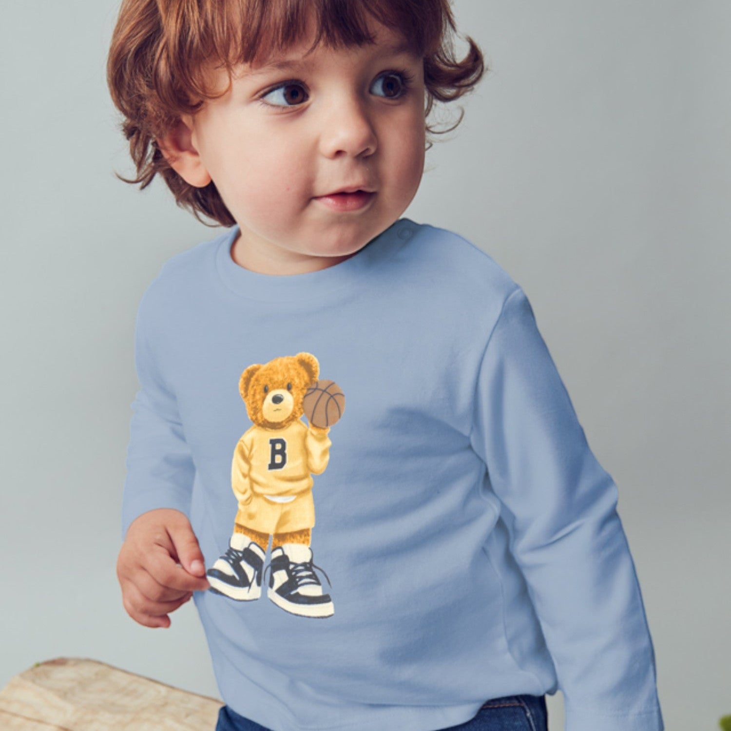 Maglietta m/l orso Bimbo AZZURRO 2058/83