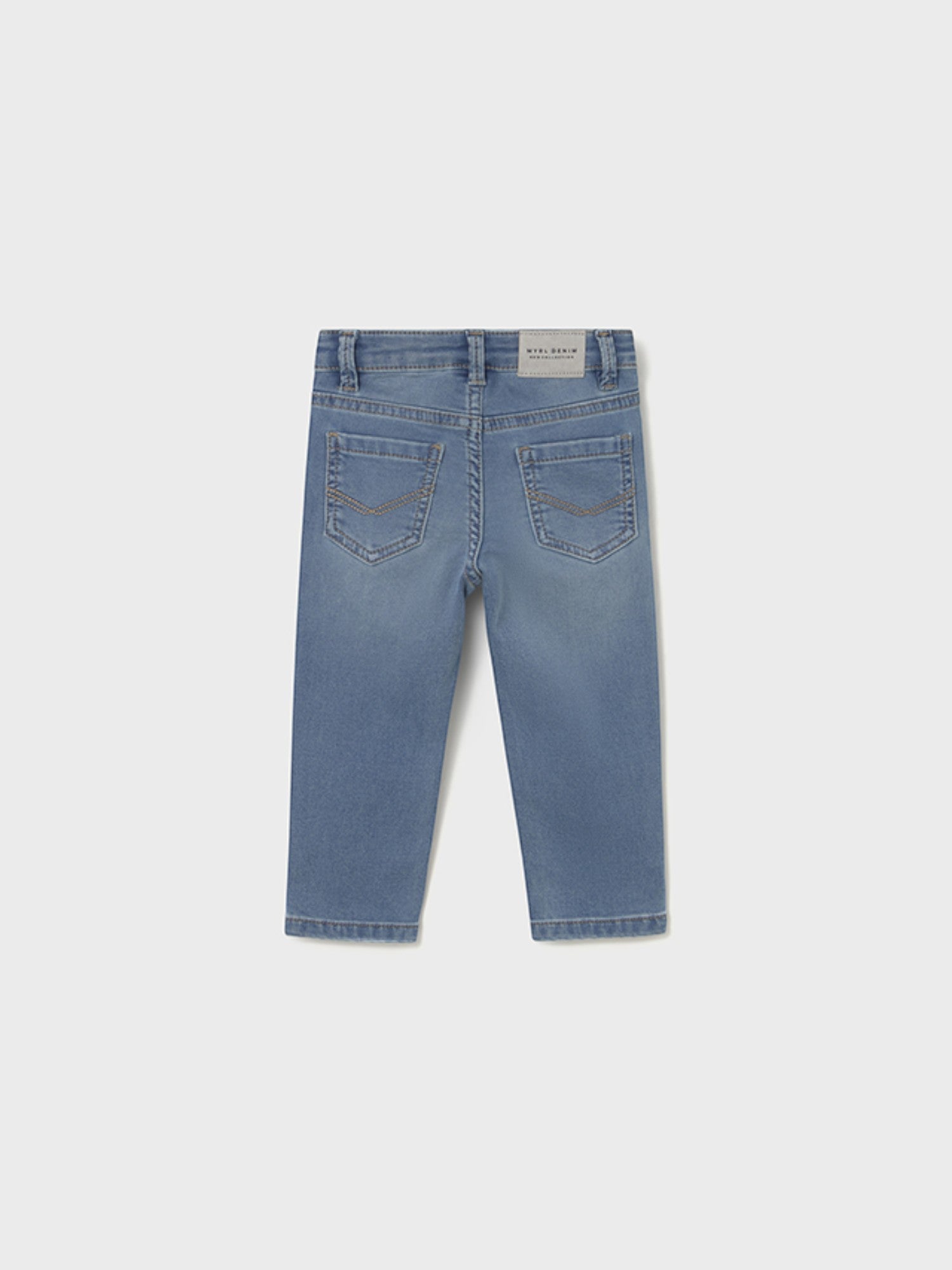 Soft denim trousers for boys, blue 2502/69