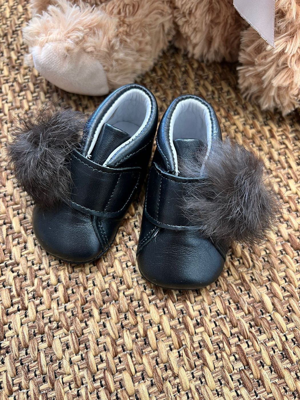 Baby girl's shoes, Black A2924