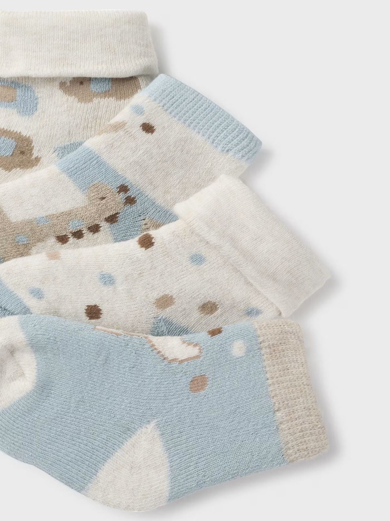 Set of 4 Blue Socks 1D-9759/PB