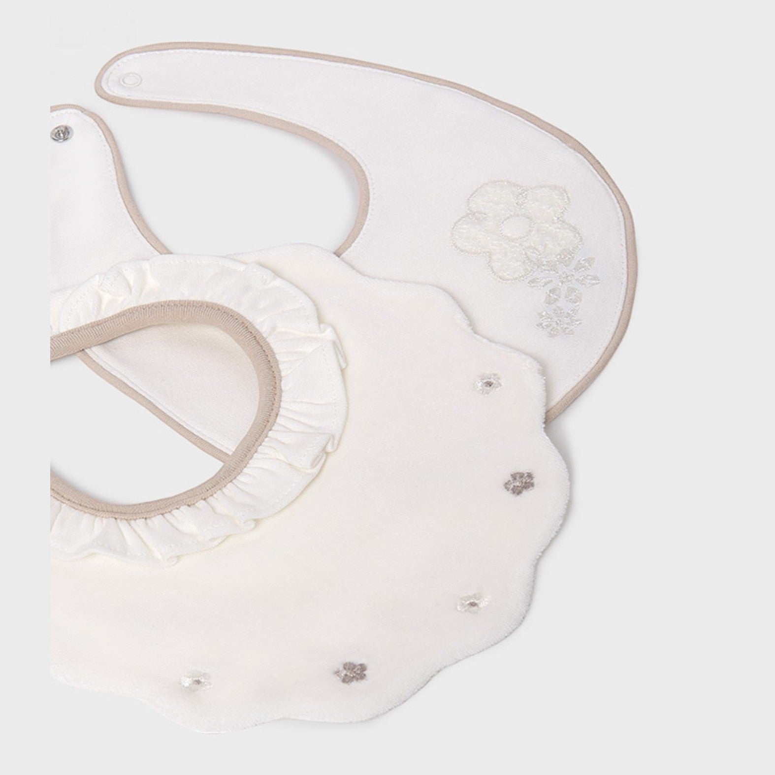 Bavetta Neonata ECRU 9952/52 -  NANU' BABY