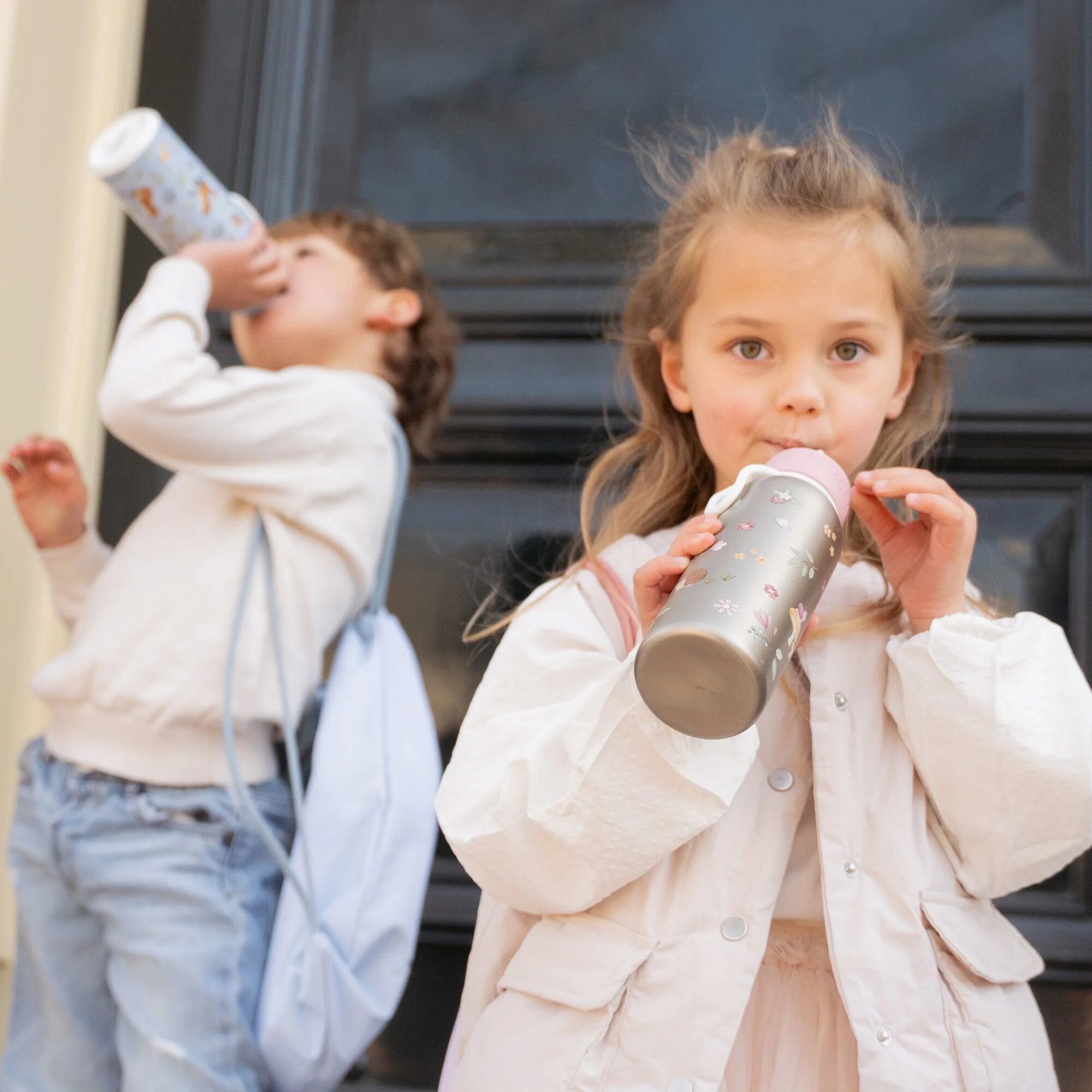 Borraccia Termica flip-up 350ml  Rosa 107458065406 -  NANU' BABY