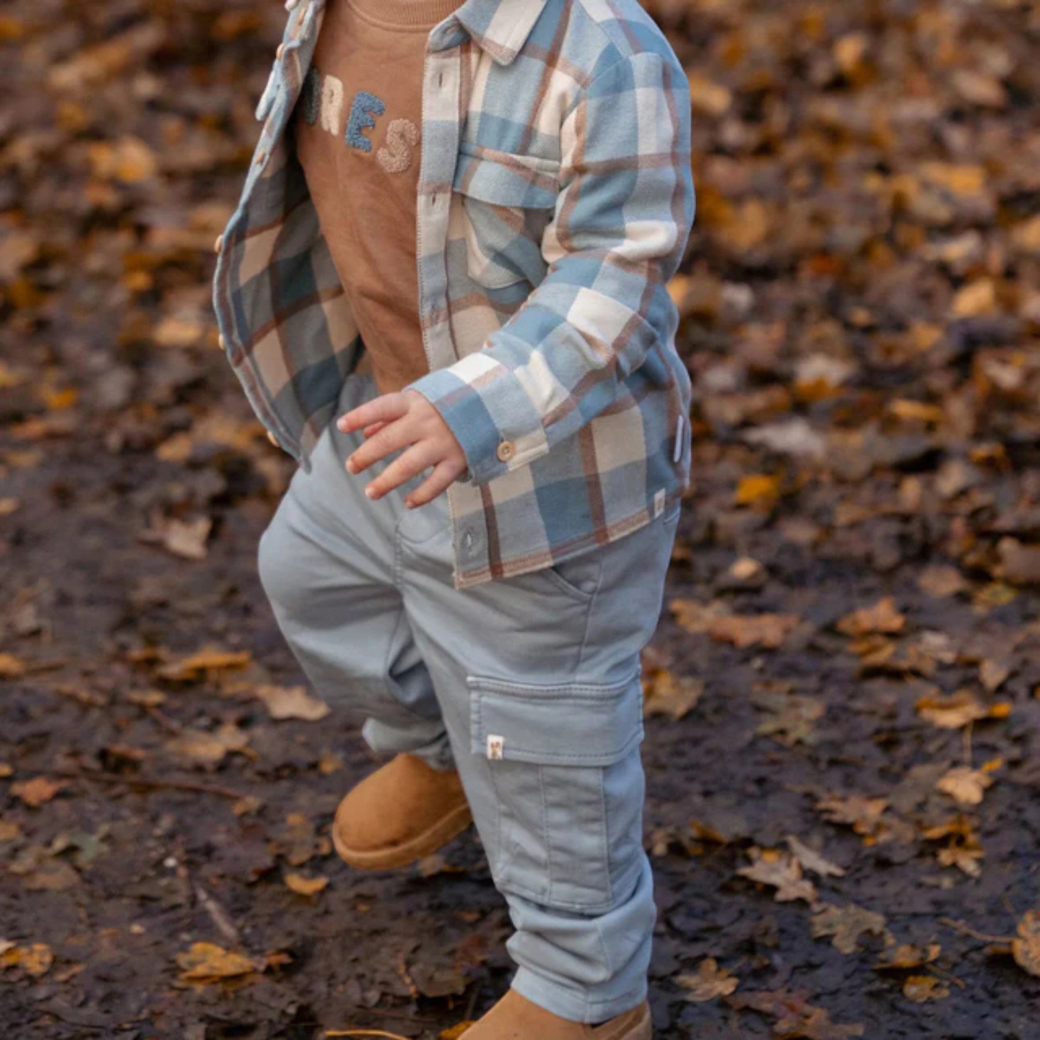 Trousers - Jogging fabric - Forest Friends Boy Blue CL25093037