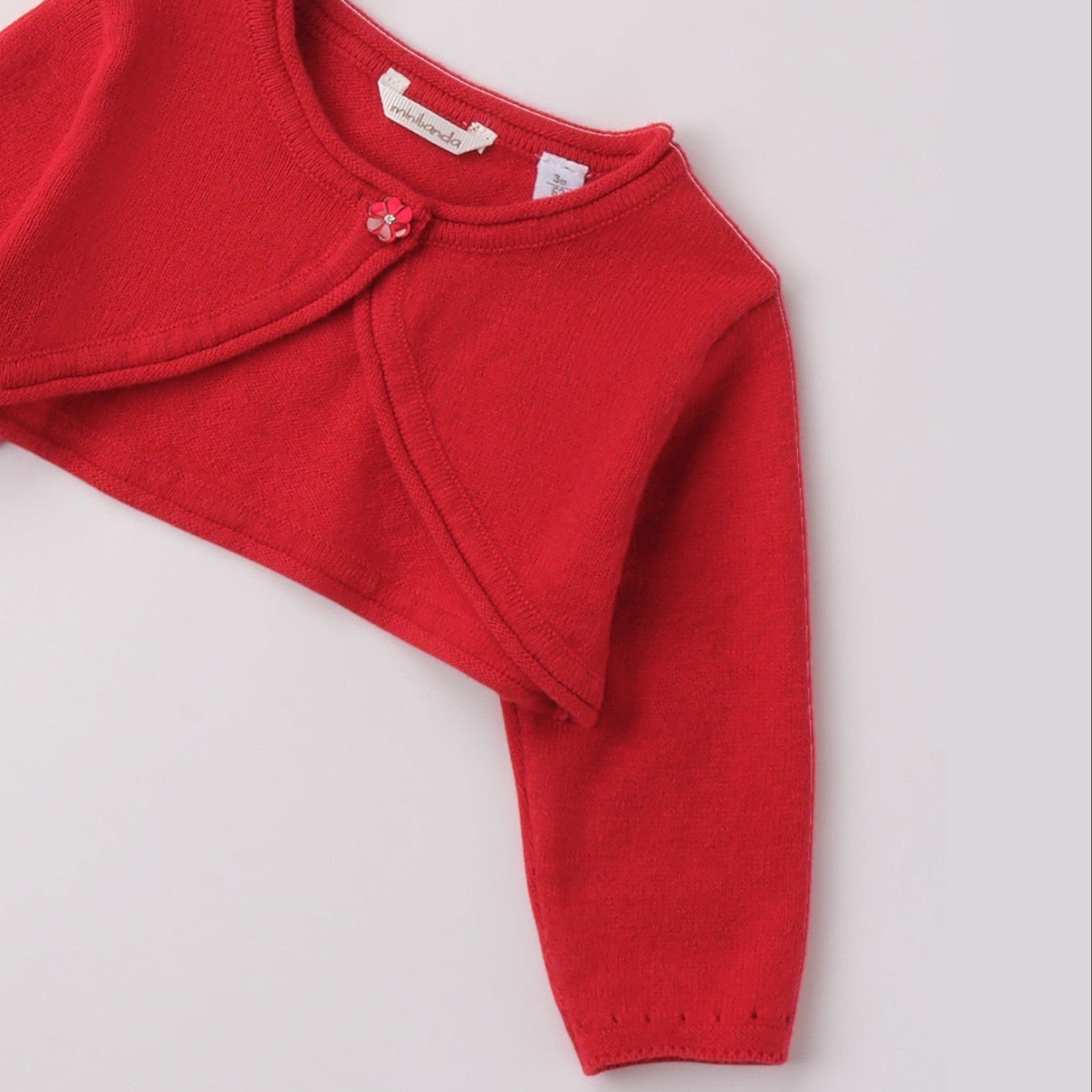 Cardigan Scaldacuore Bimba Rosso 3F702/2253 - NANU' BABY