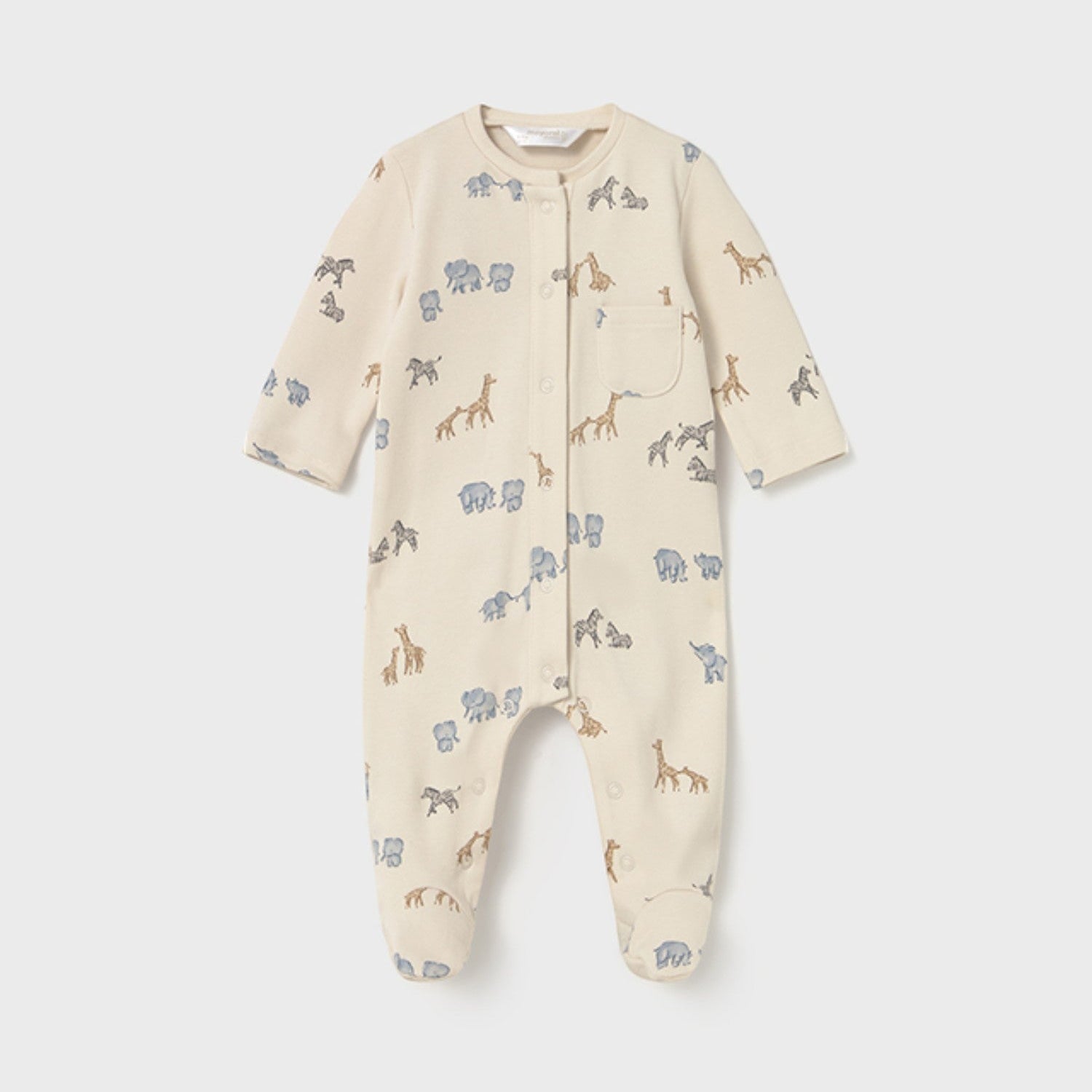 Baby Romper, Light Blue, 2714/40