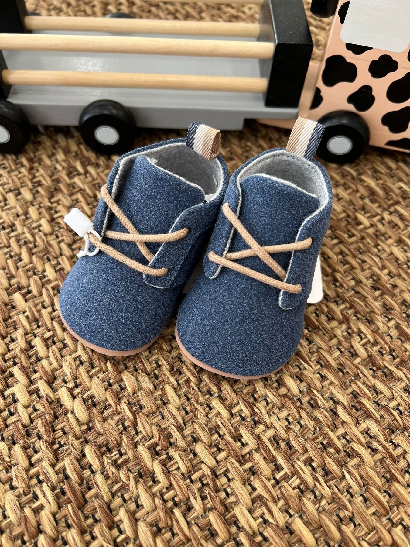 Children's Desert Boot, Blue, 9681-C