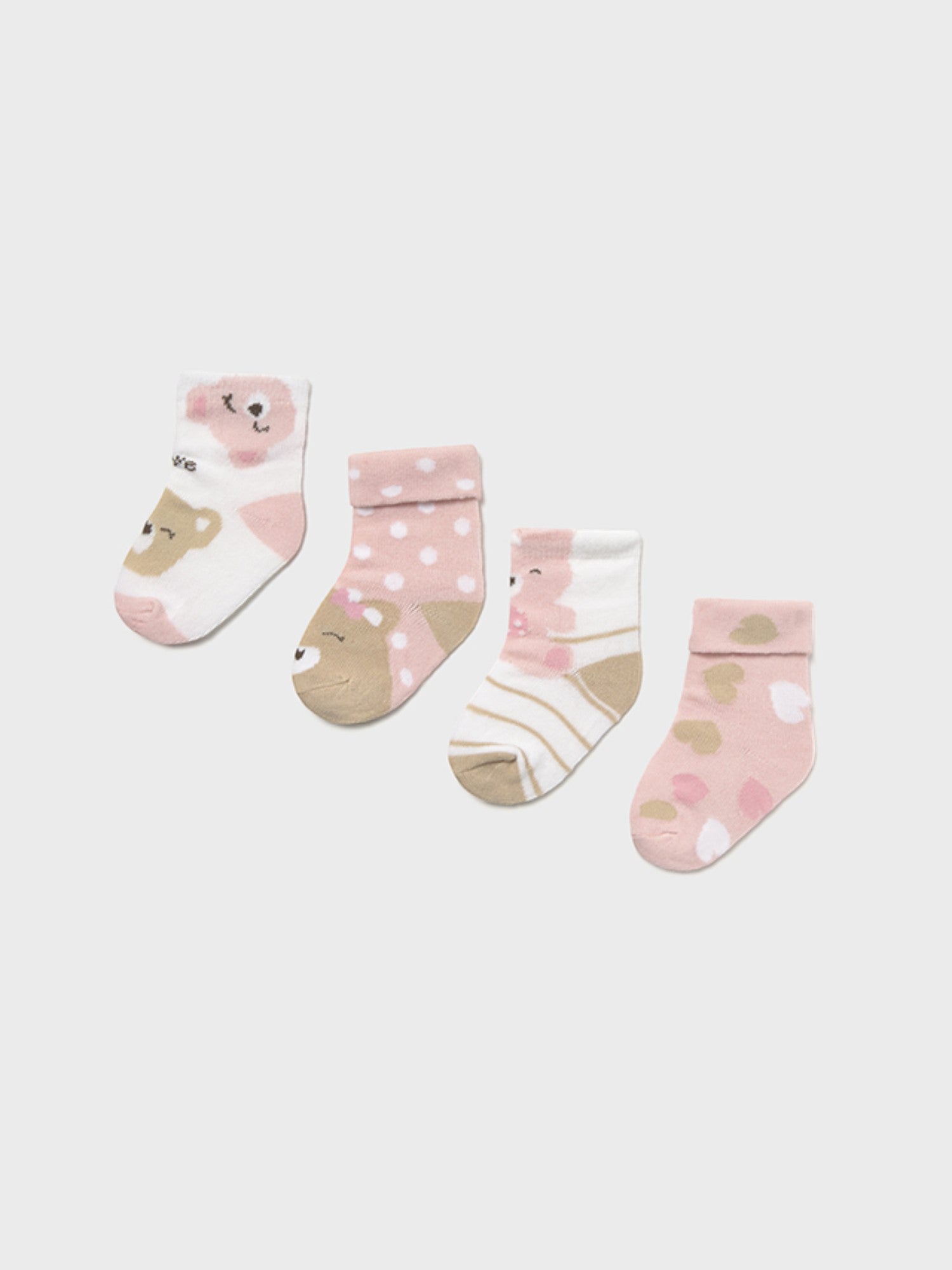 Set of 4 PINK socks 9867 /RB
