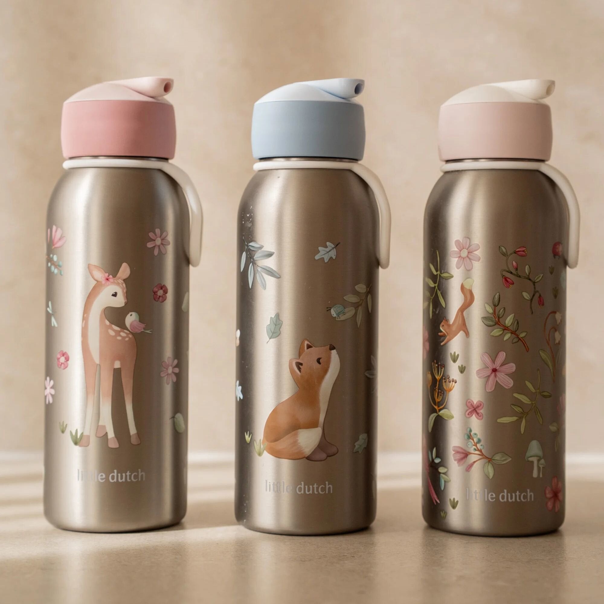 Borraccia Termica flip-up 350ml  Rosa 107458065406 -  NANU' BABY