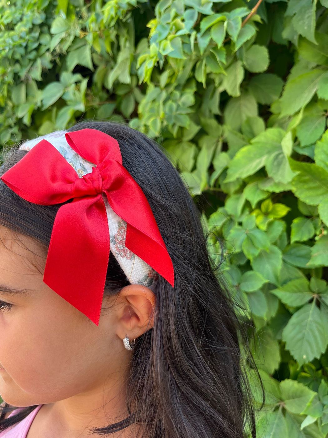 Red Bow Headband J6230