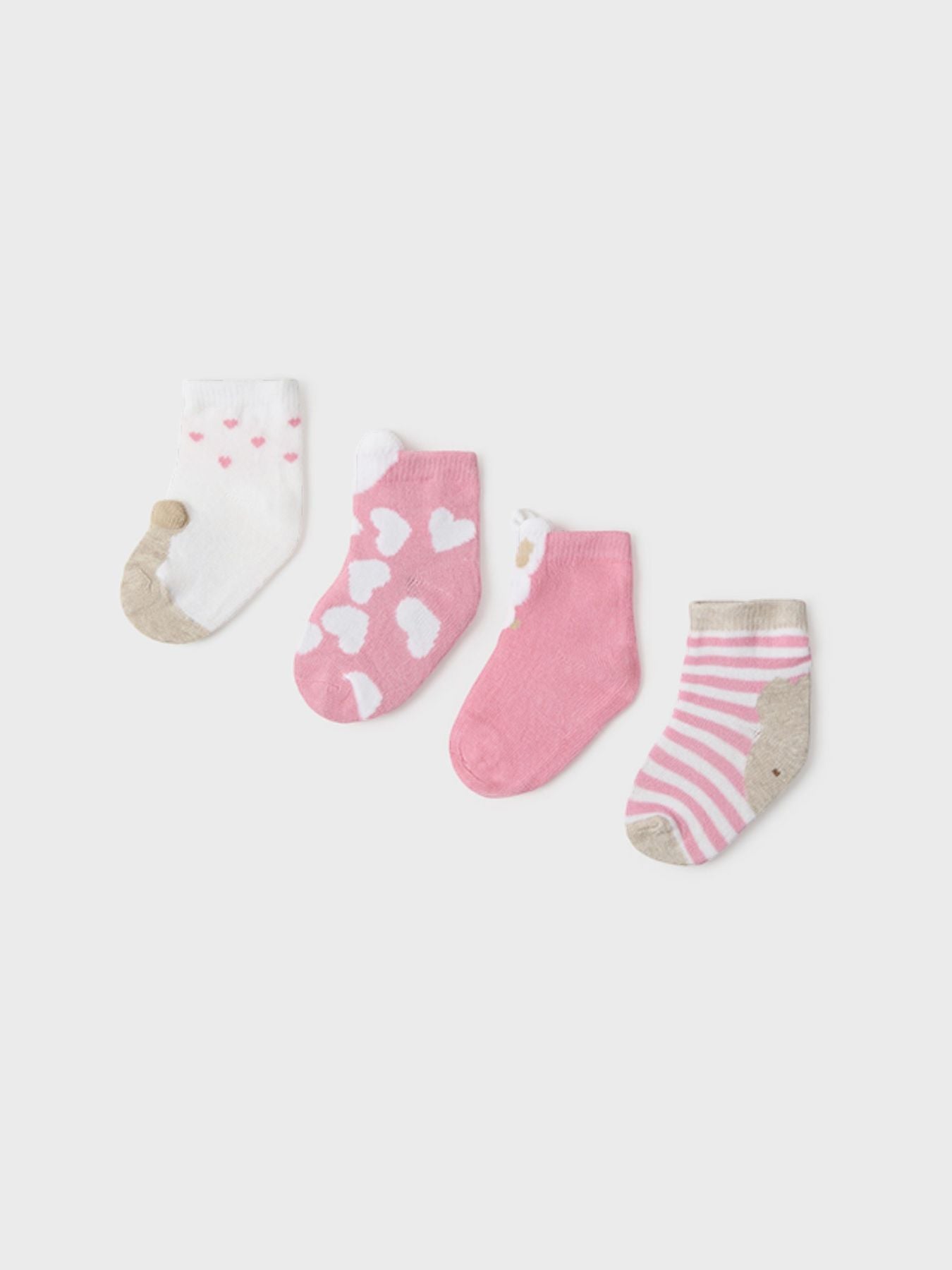 Set of 4 PINK socks 9711/R