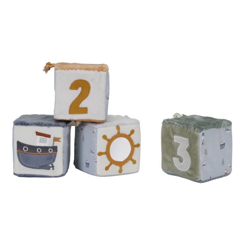 Set di cubi morbidi Sailors Bay  MULTICOLORE LD8616 -  NANU' BABY