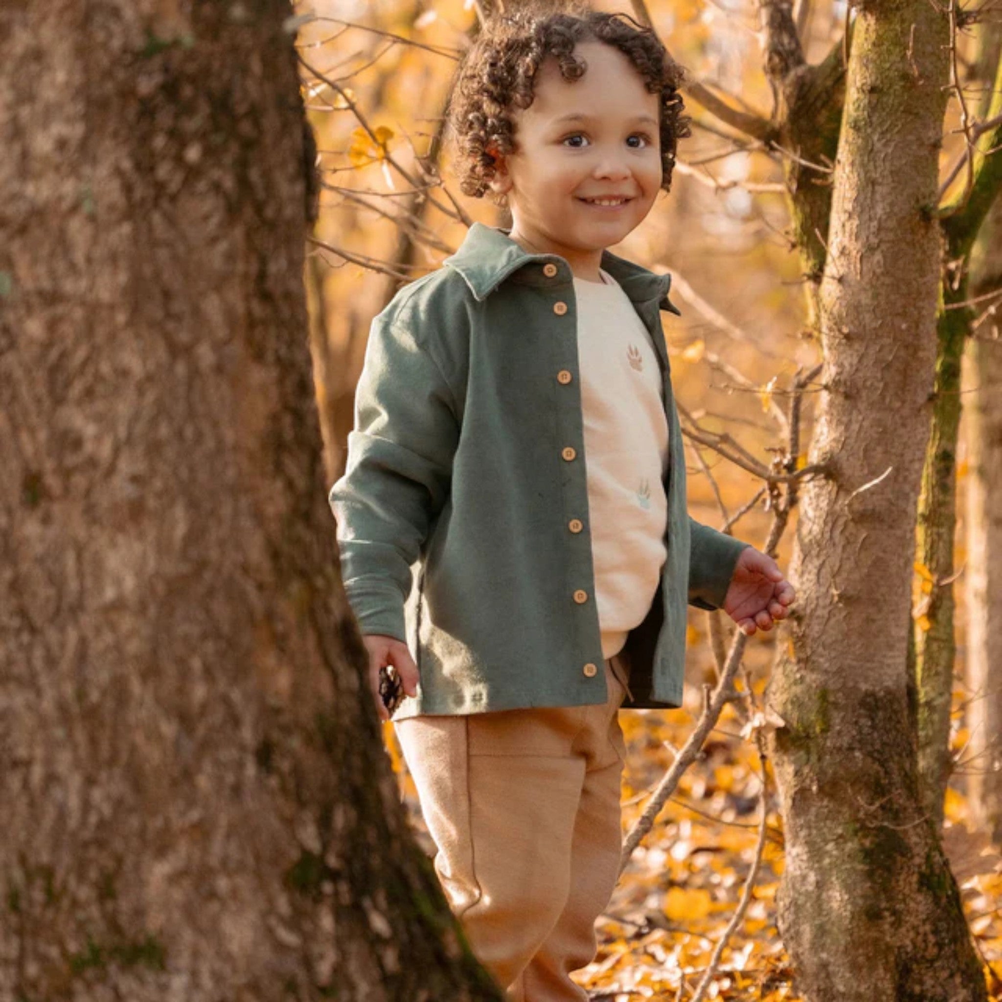 Pantaloni della tuta -  Amici della Foresta Bimbo Marrone CL25093055