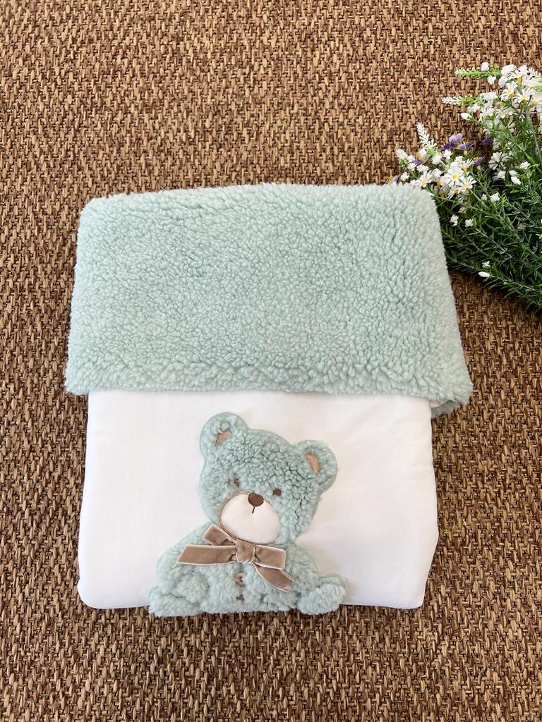 Vanilla Baby Teddy Bear Blanket IG7981