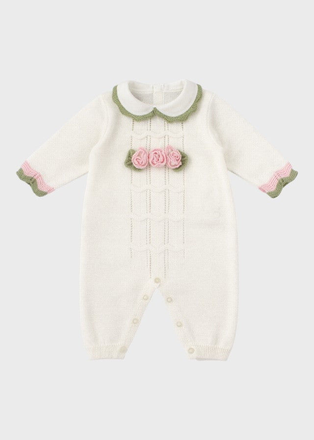 Tutina Cotone Rosa Pesco EK1810