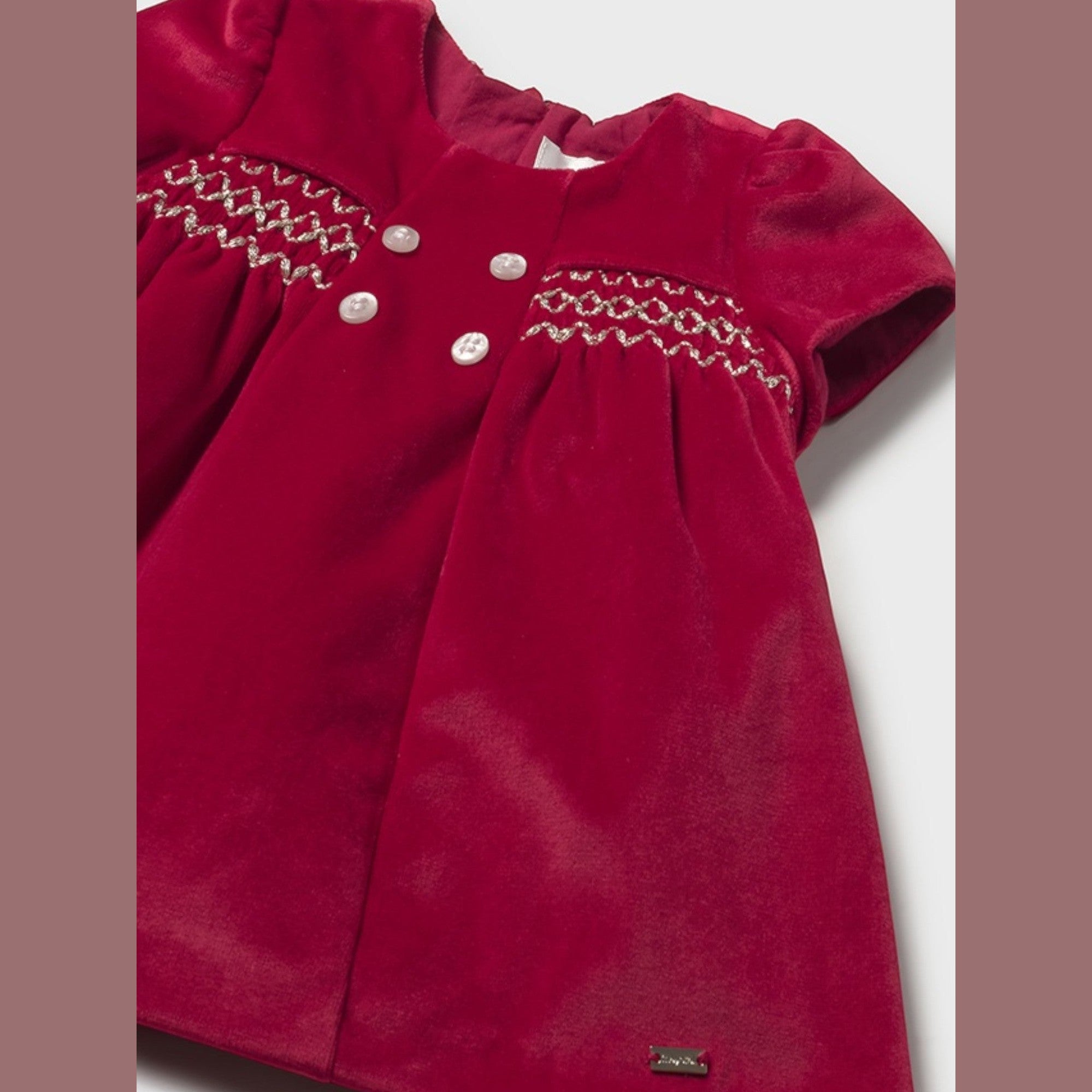 Abito Bimba Rosso 2816/34 -  NANU' BABY