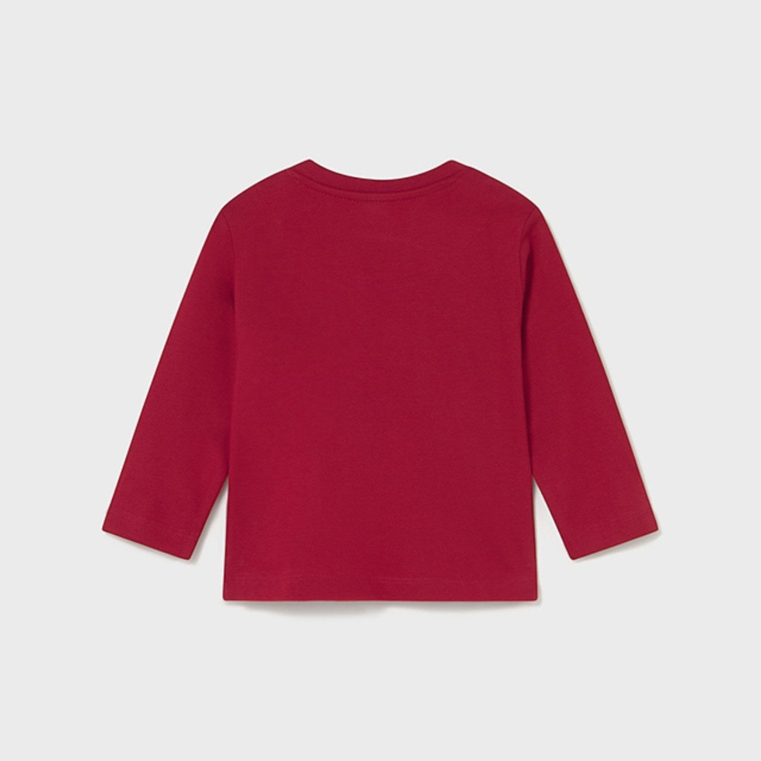 Maglietta m/l applicazione Bimbo Rosso 2071/43 -  NANU' BABY