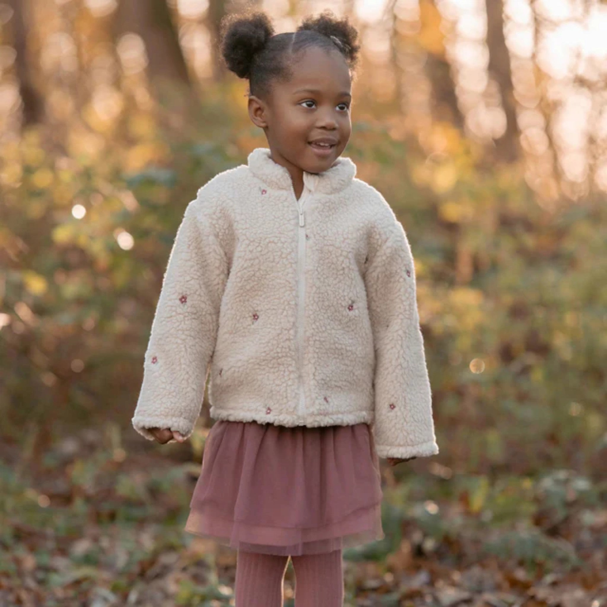 Giacca Teddy - Giardino delle Fate Bimba Avorio CL25092043