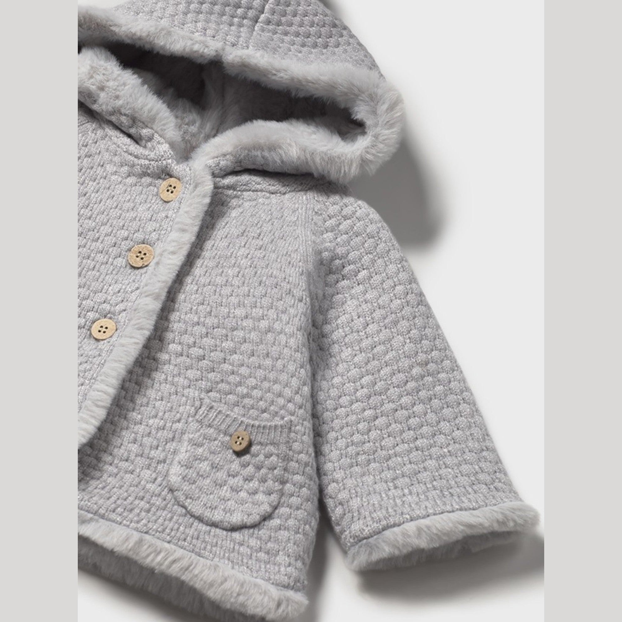 Giacca Bimba Grigio 2333/45 -  NANU' BABY