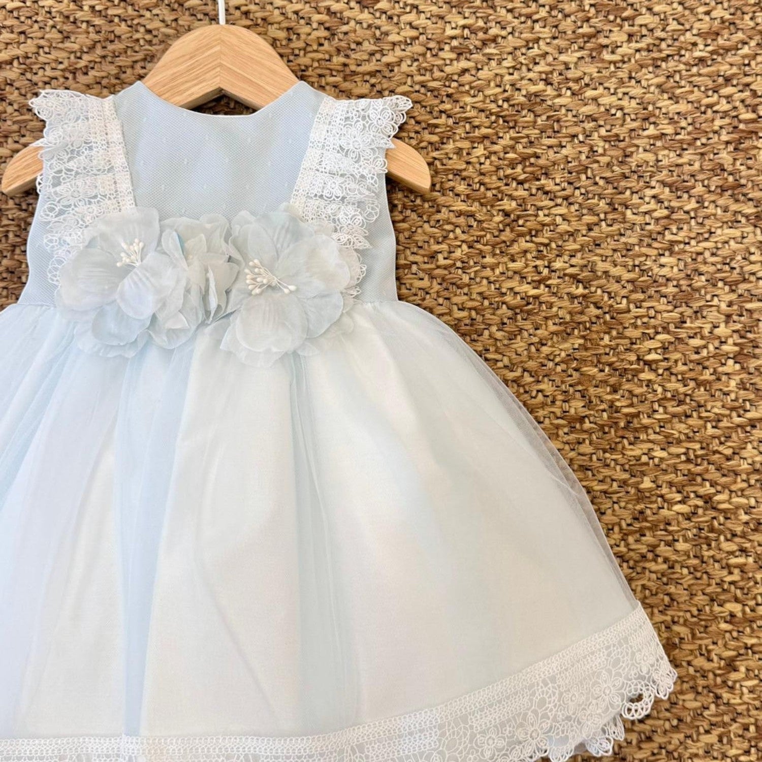 Abito Cerimonia Bimba AZZURRO FB086/AP -  NANU' BABY