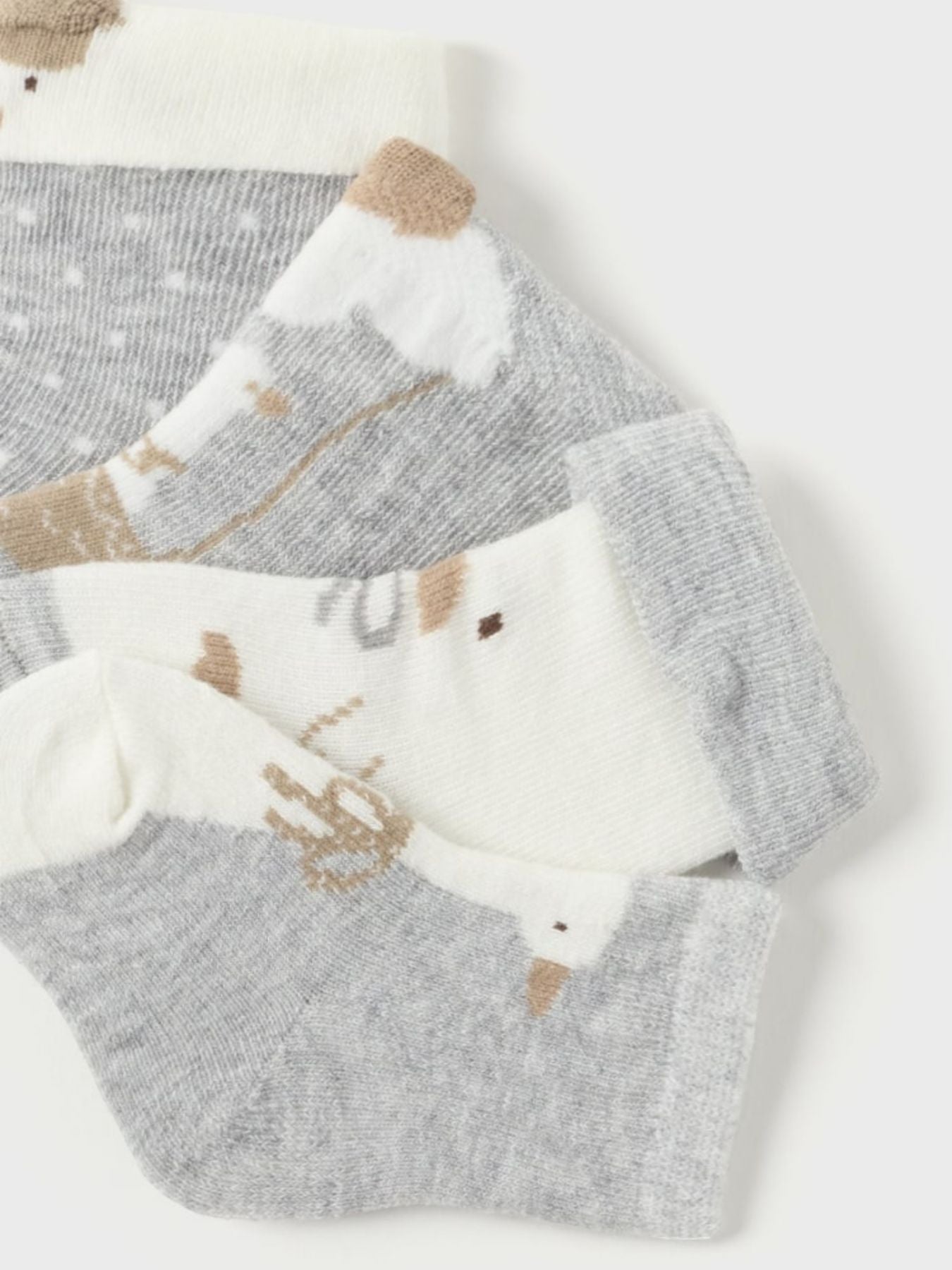 Set of 4 socks Grey 2G-9762/GR