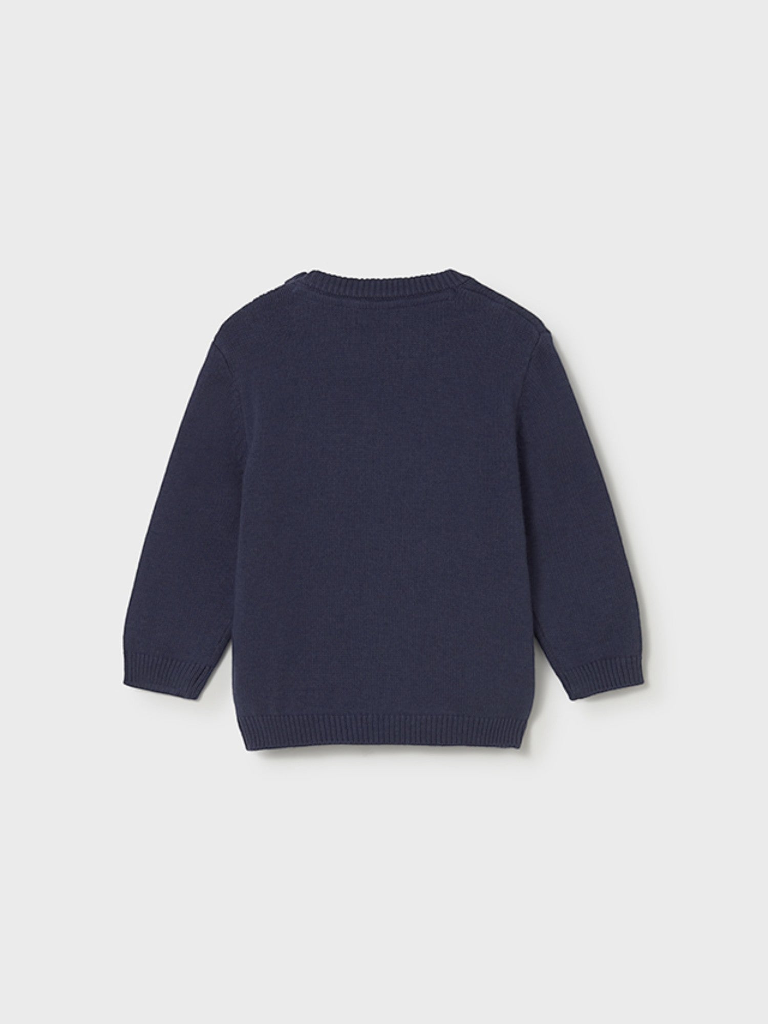 Large intarsia sweater, Bimbo Blu 2341/60